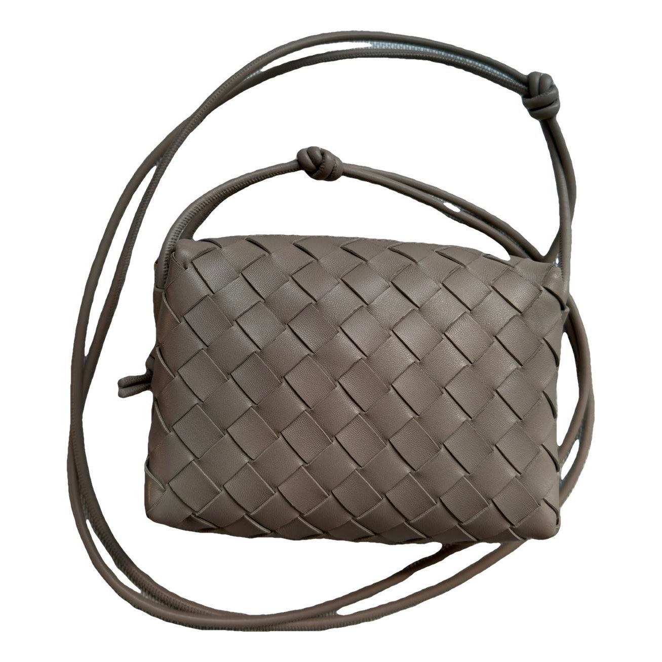 Loop leather crossbody bag