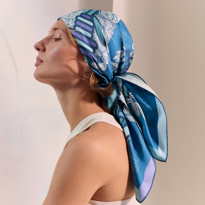 Botanica Grafica Double Face Scarf 90