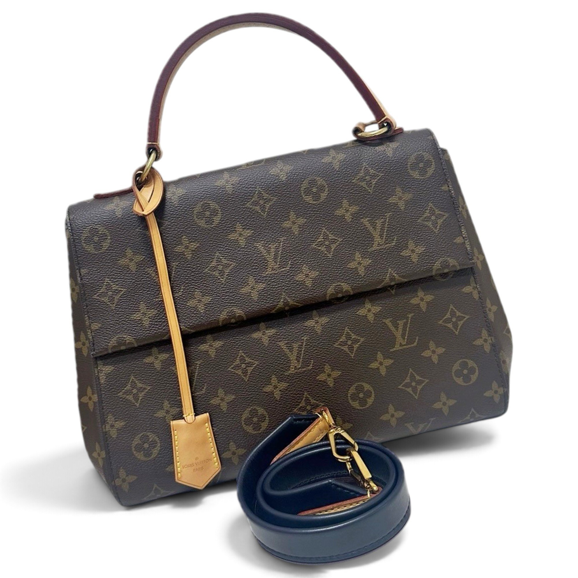 Cluny leather handbag