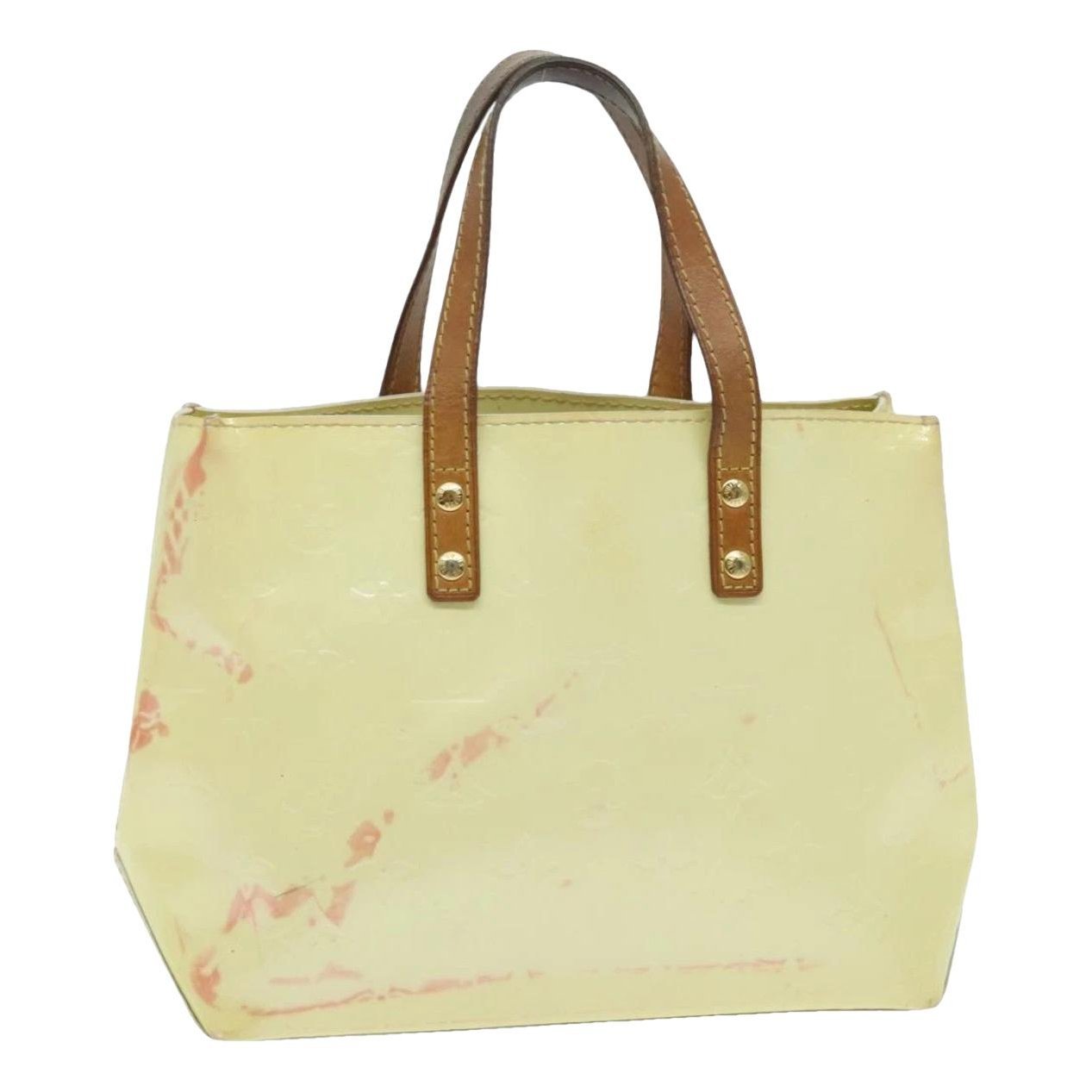 Patent leather handbag