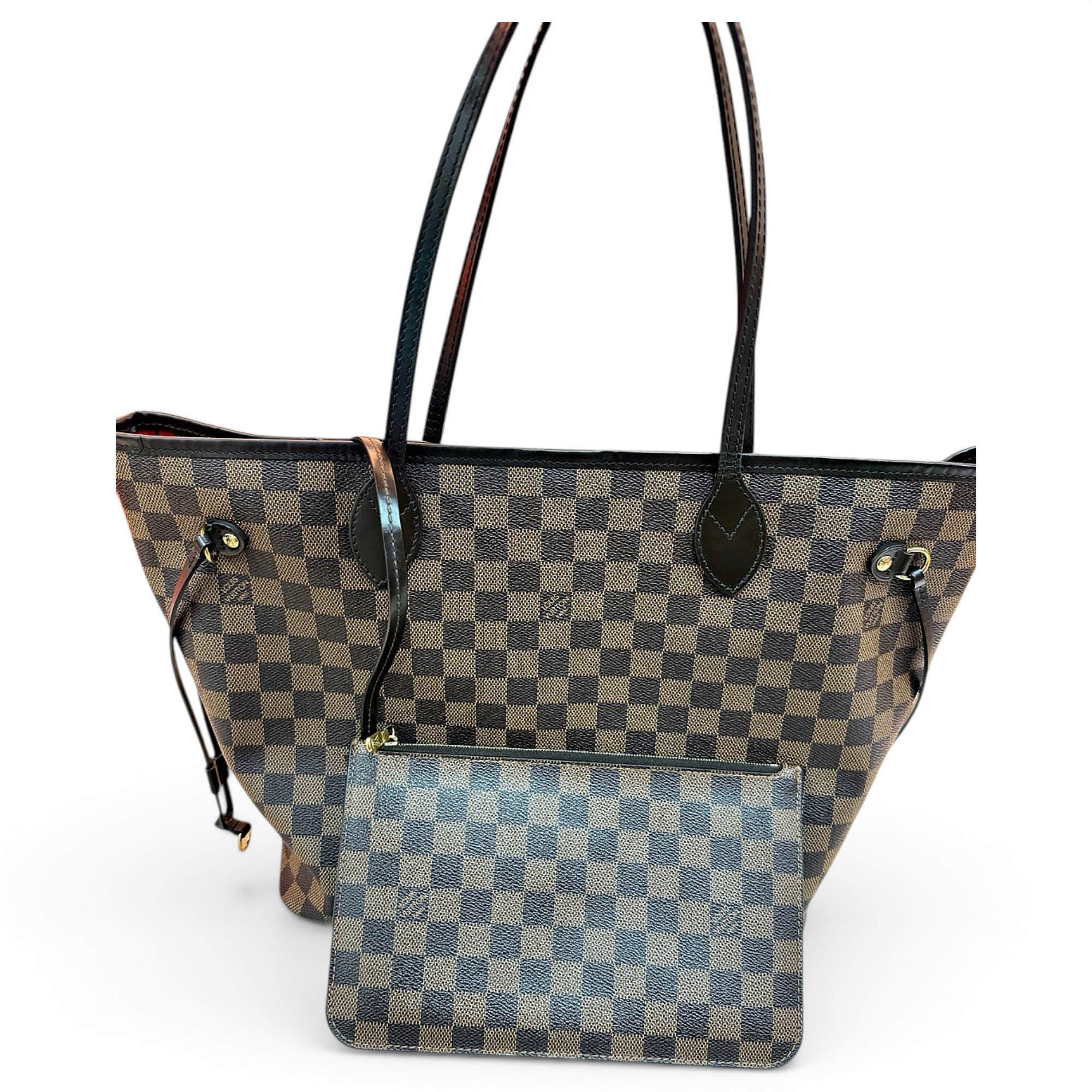 Neverfull leather handbag