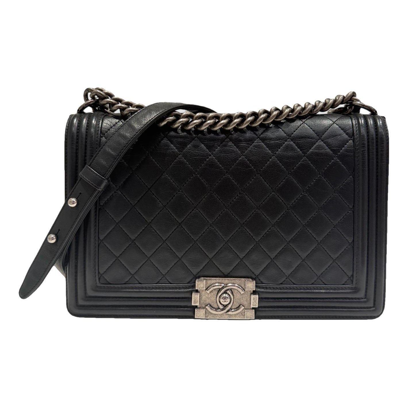 Boy leather handbag