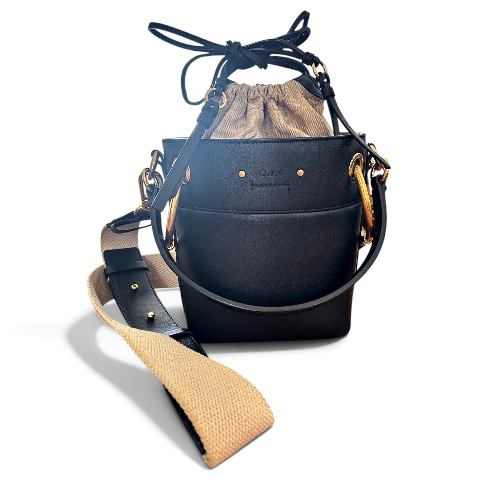 Leather handbag