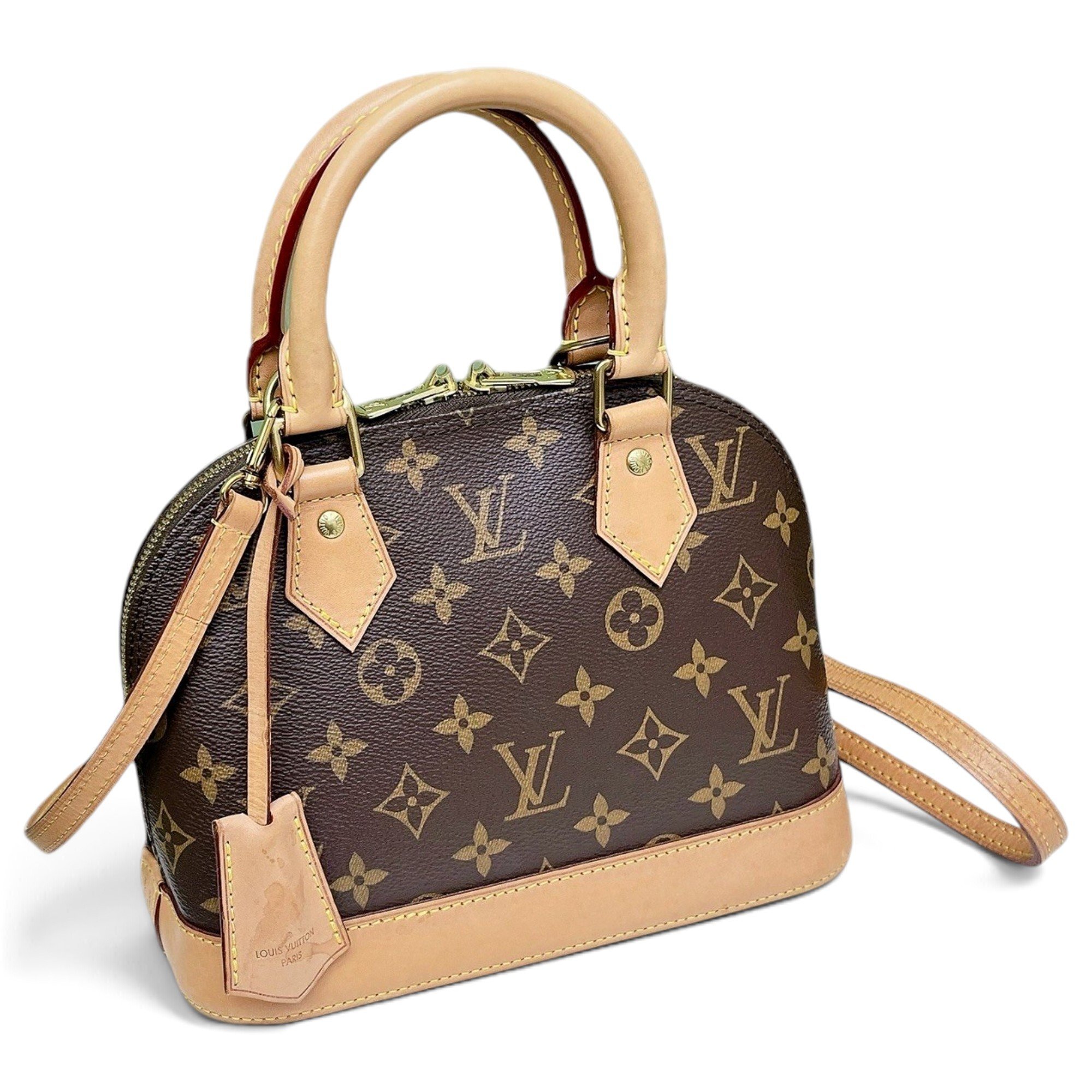 Alma BB leather handbag