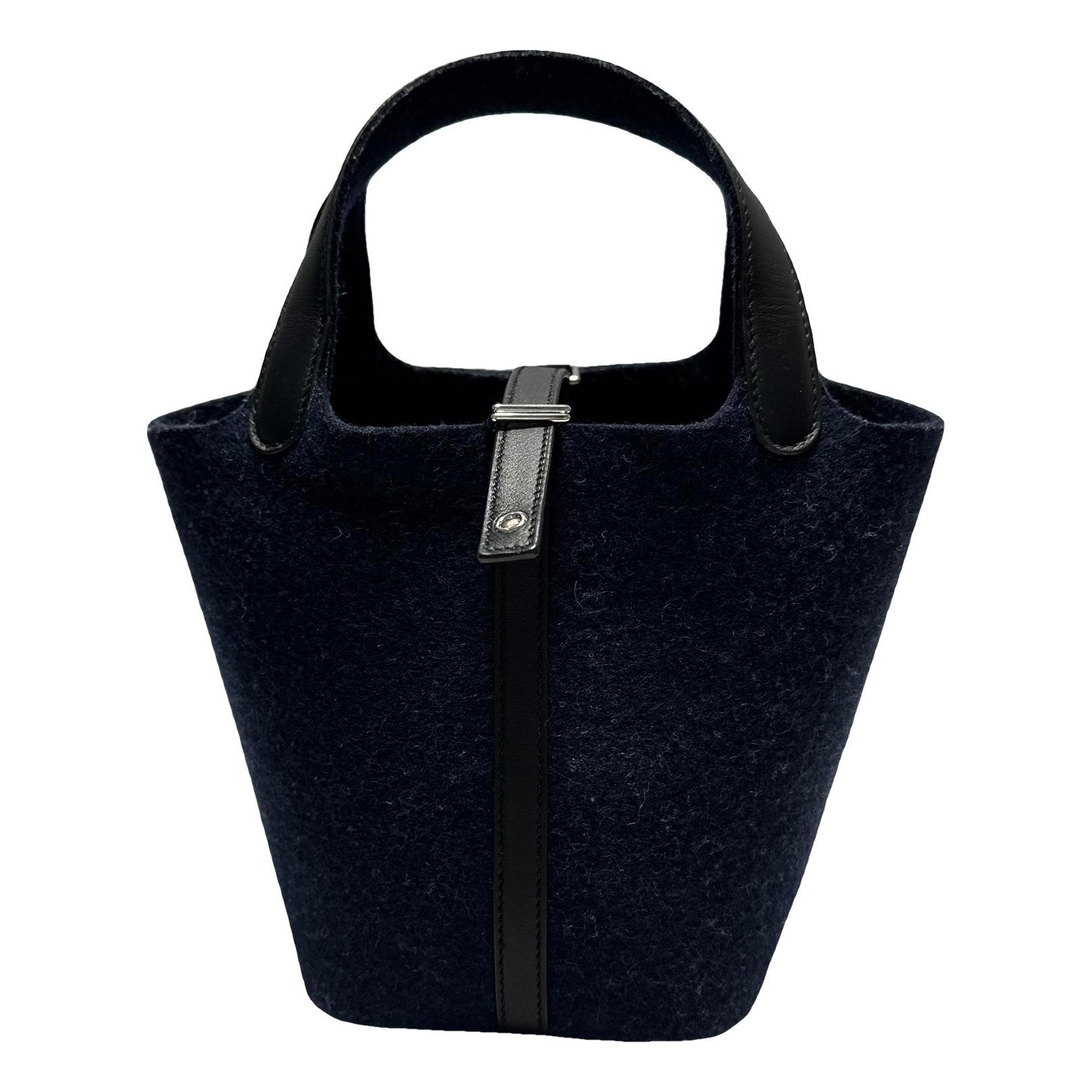 Picotin wool tote