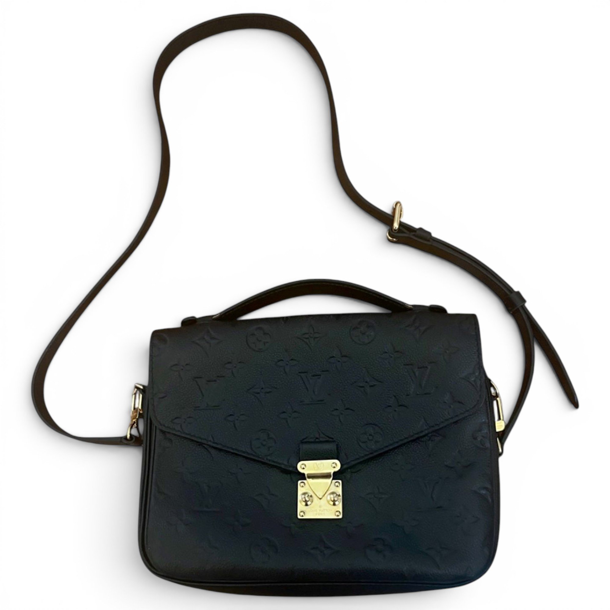 Metis leather crossbody bag