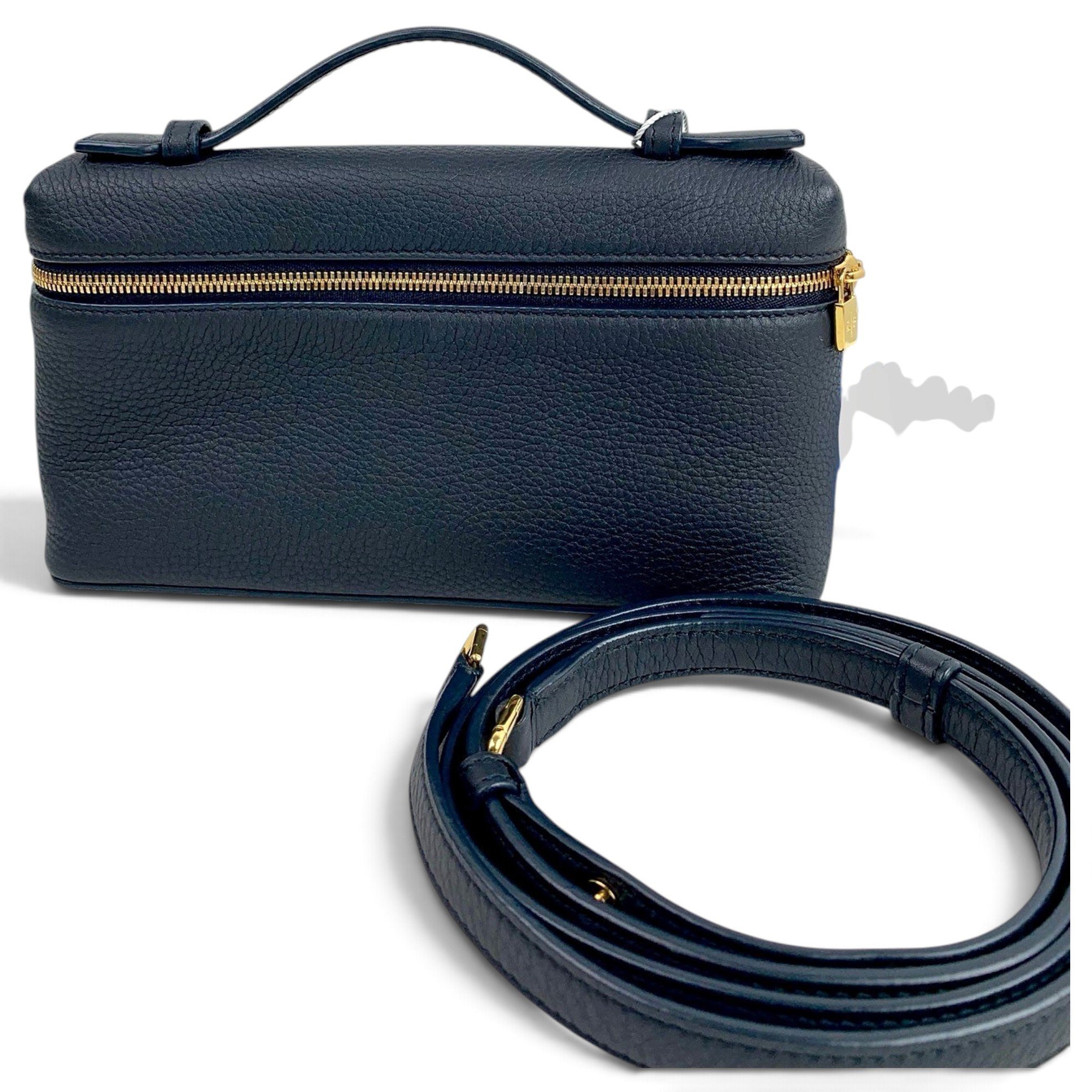 Loro Piana Extra Pocket leather handbag