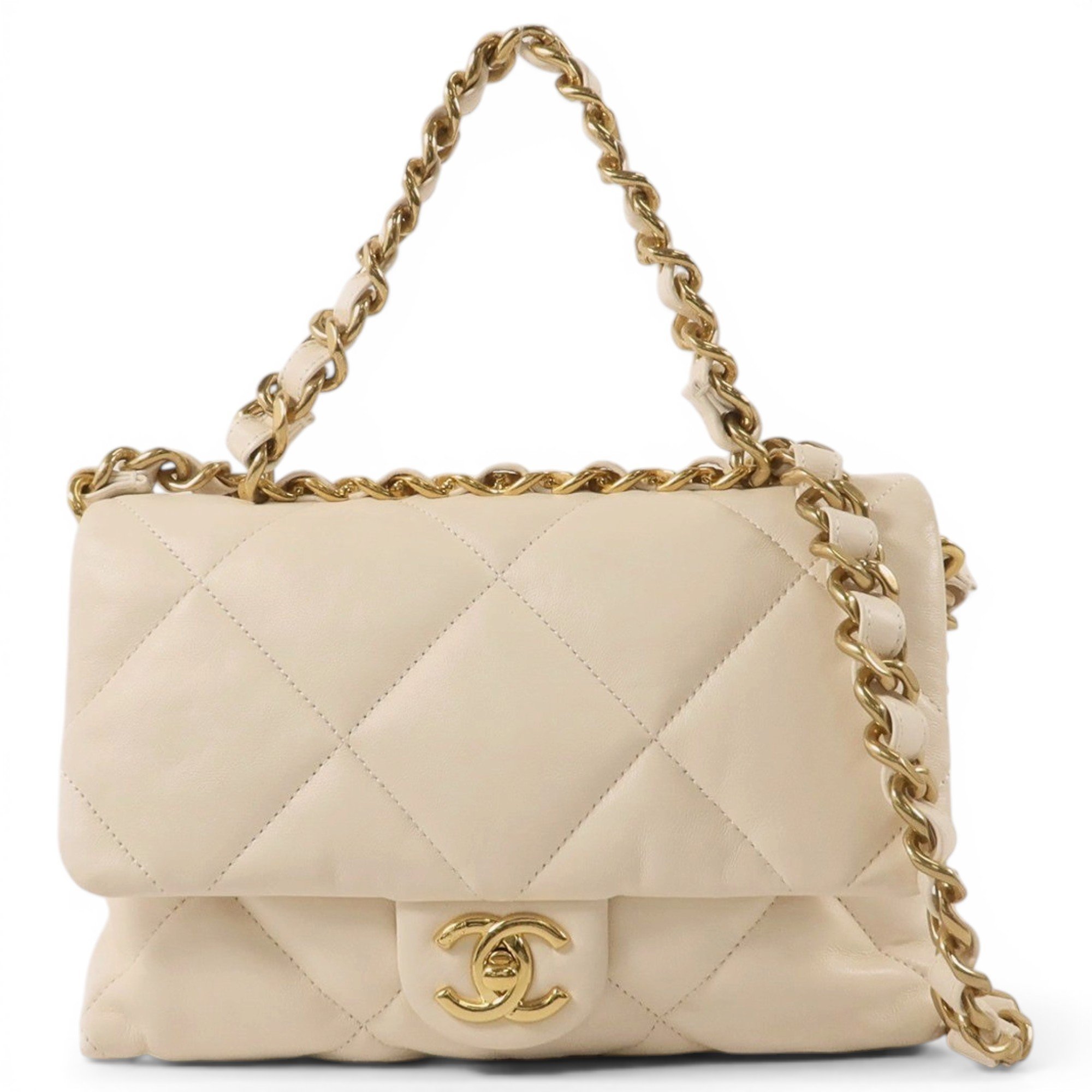 Chanel 19 leather handbag