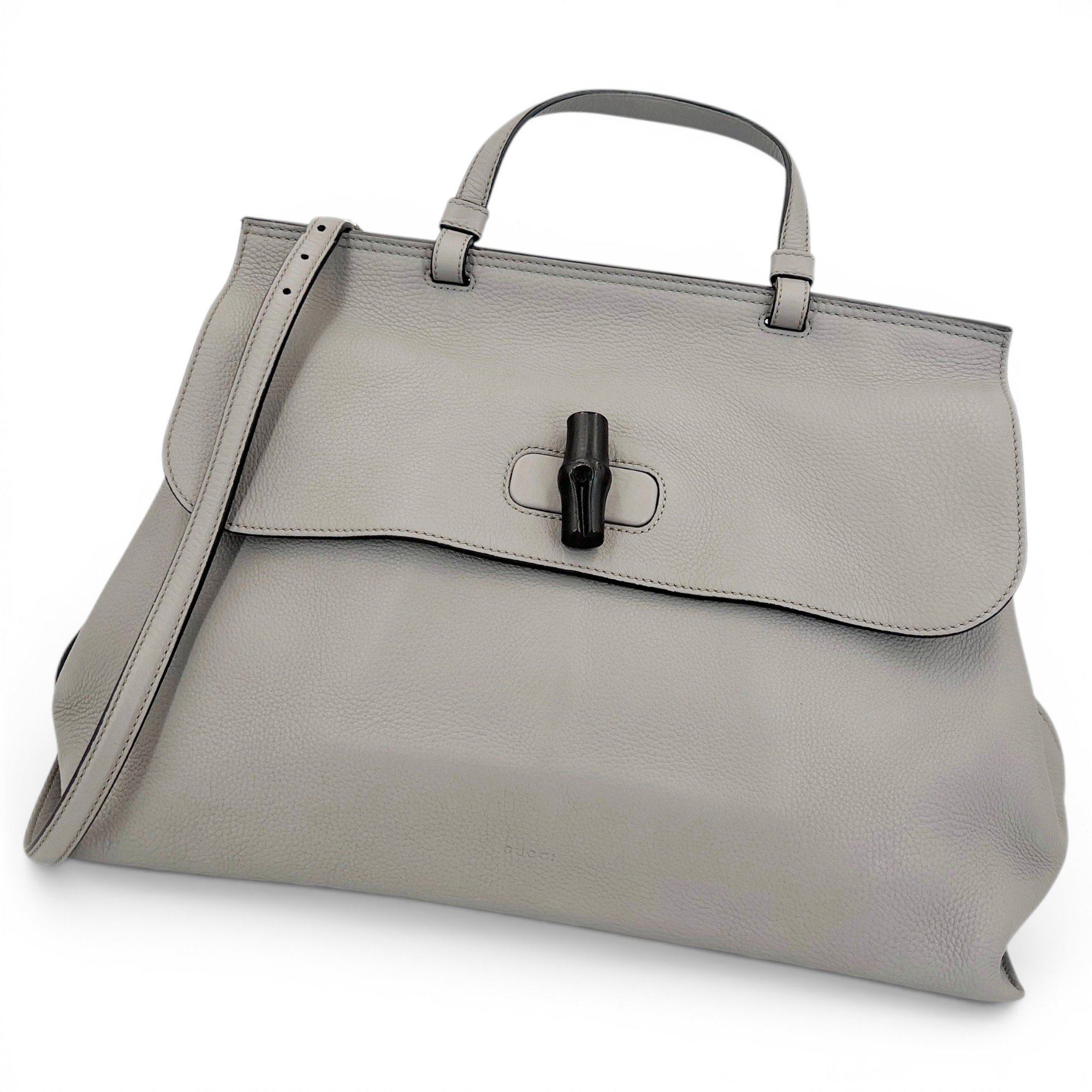 Bamboo Daily Top Handle leather handbag
