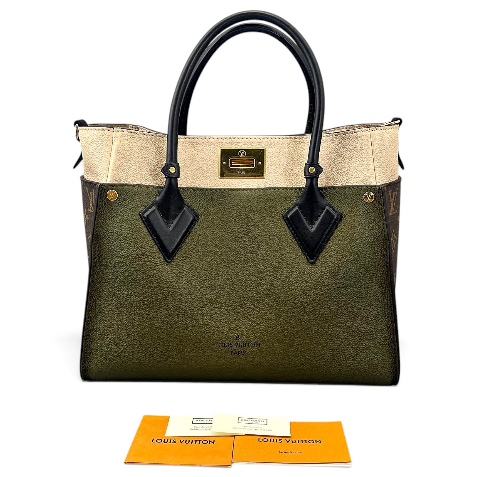 On My Side leather handbag