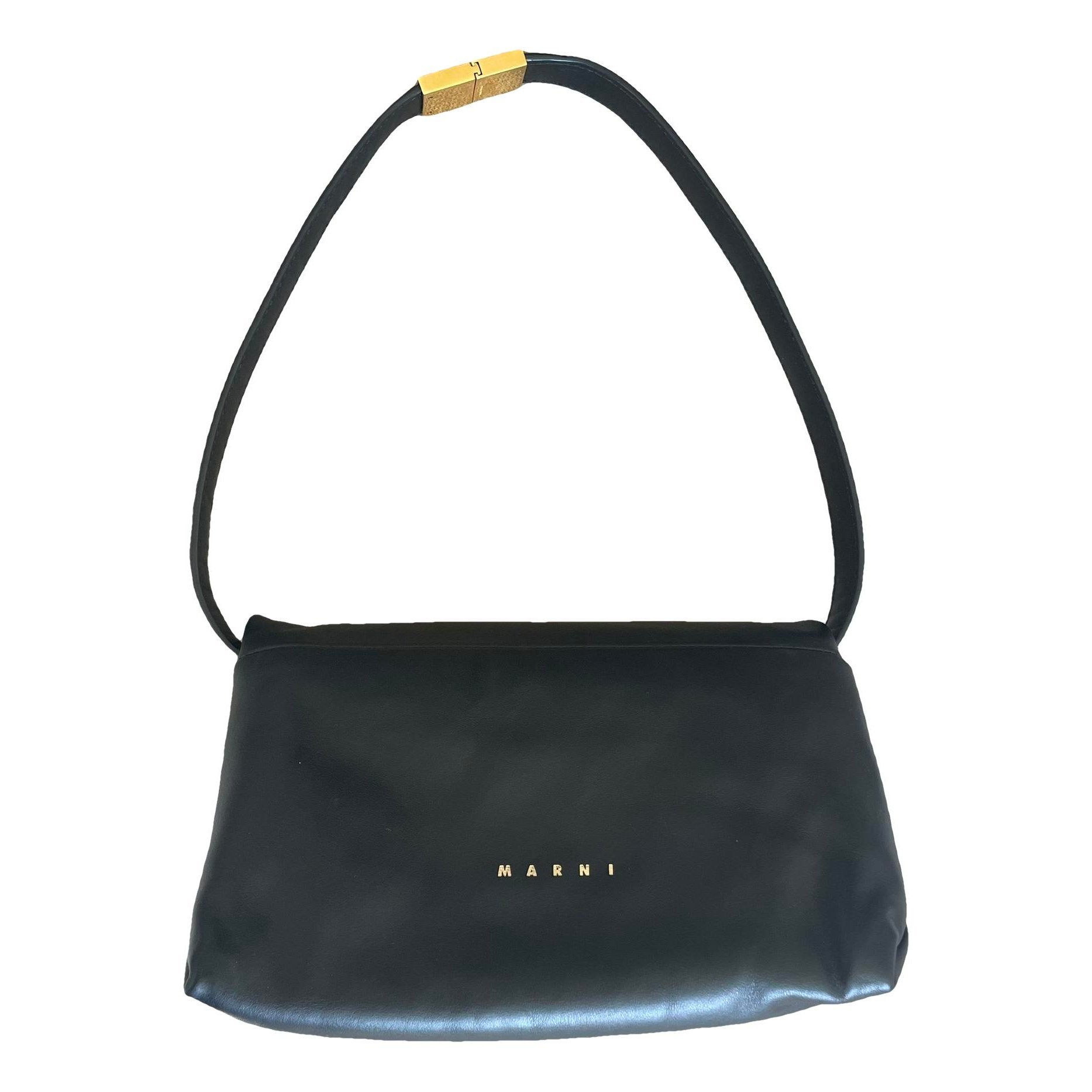 Prisma leather handbag