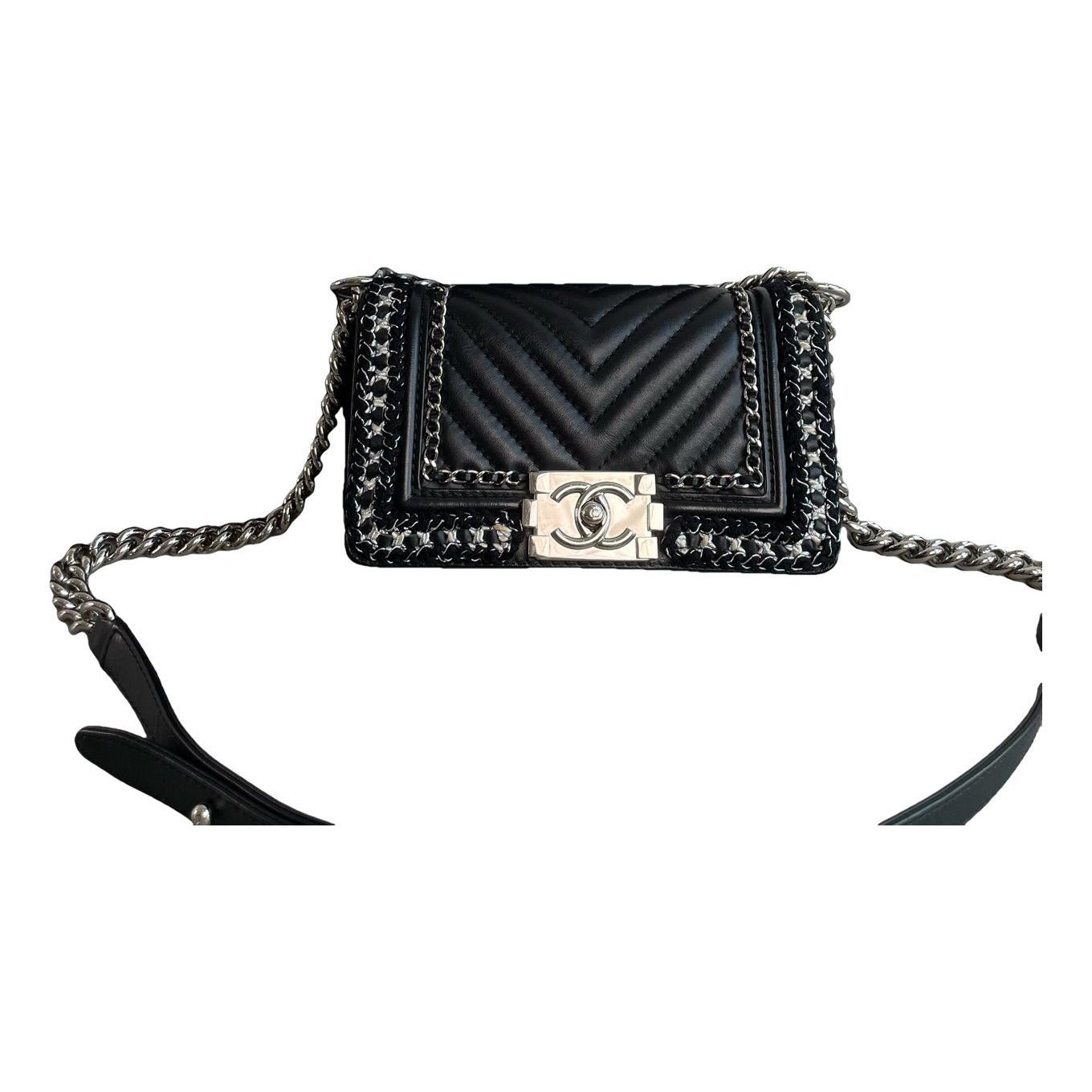 Boy leather crossbody bag