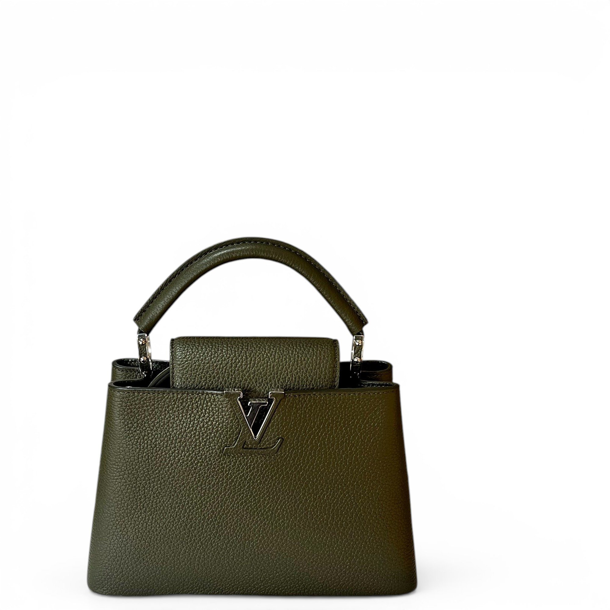Capucines leather handbag