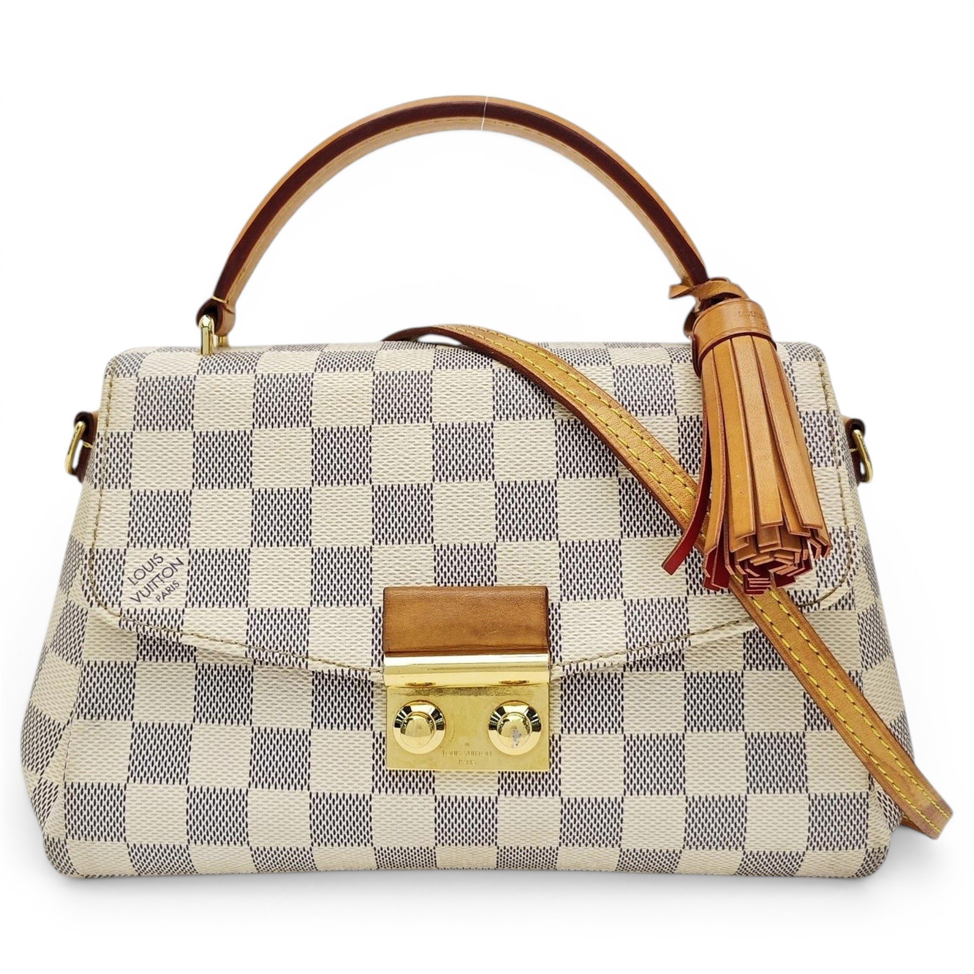 Croisette leather handbag