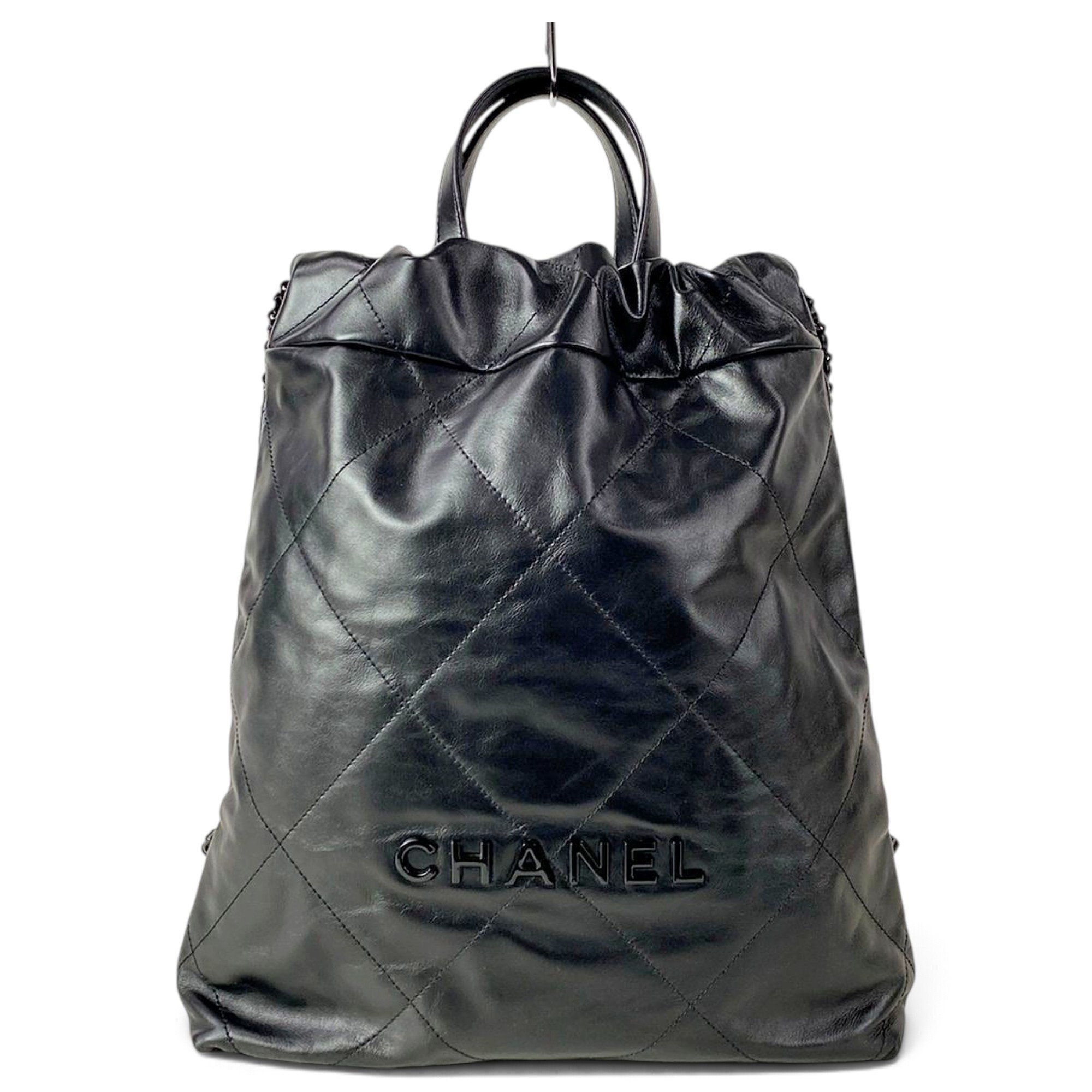 Pony-style calfskin backpack
