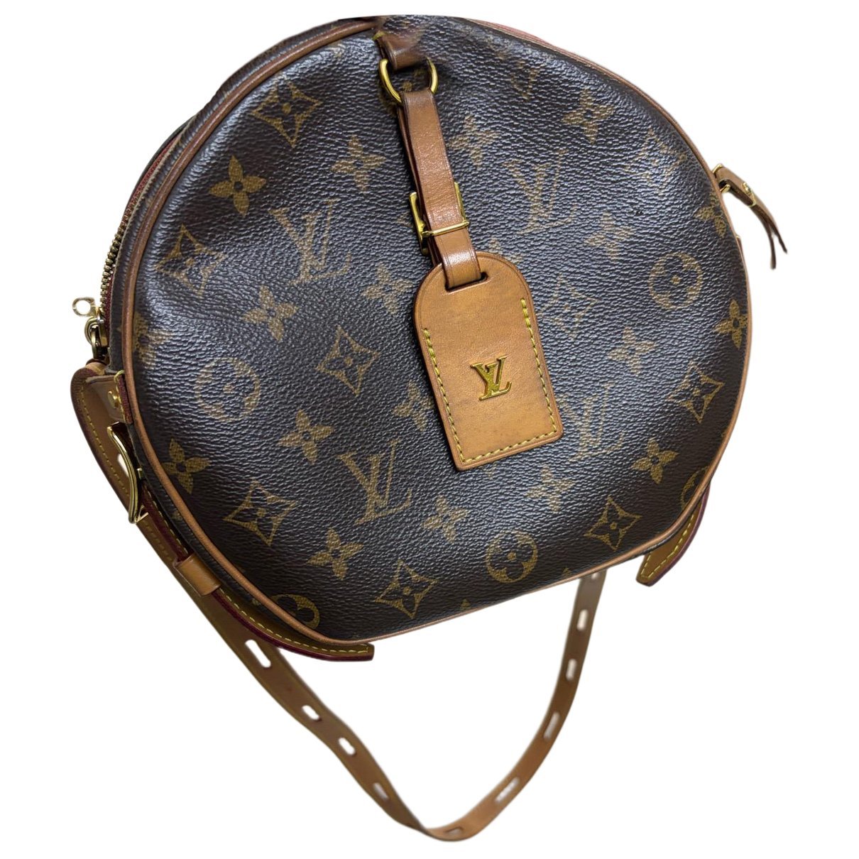 Boîte chapeau souple leather crossbody bag