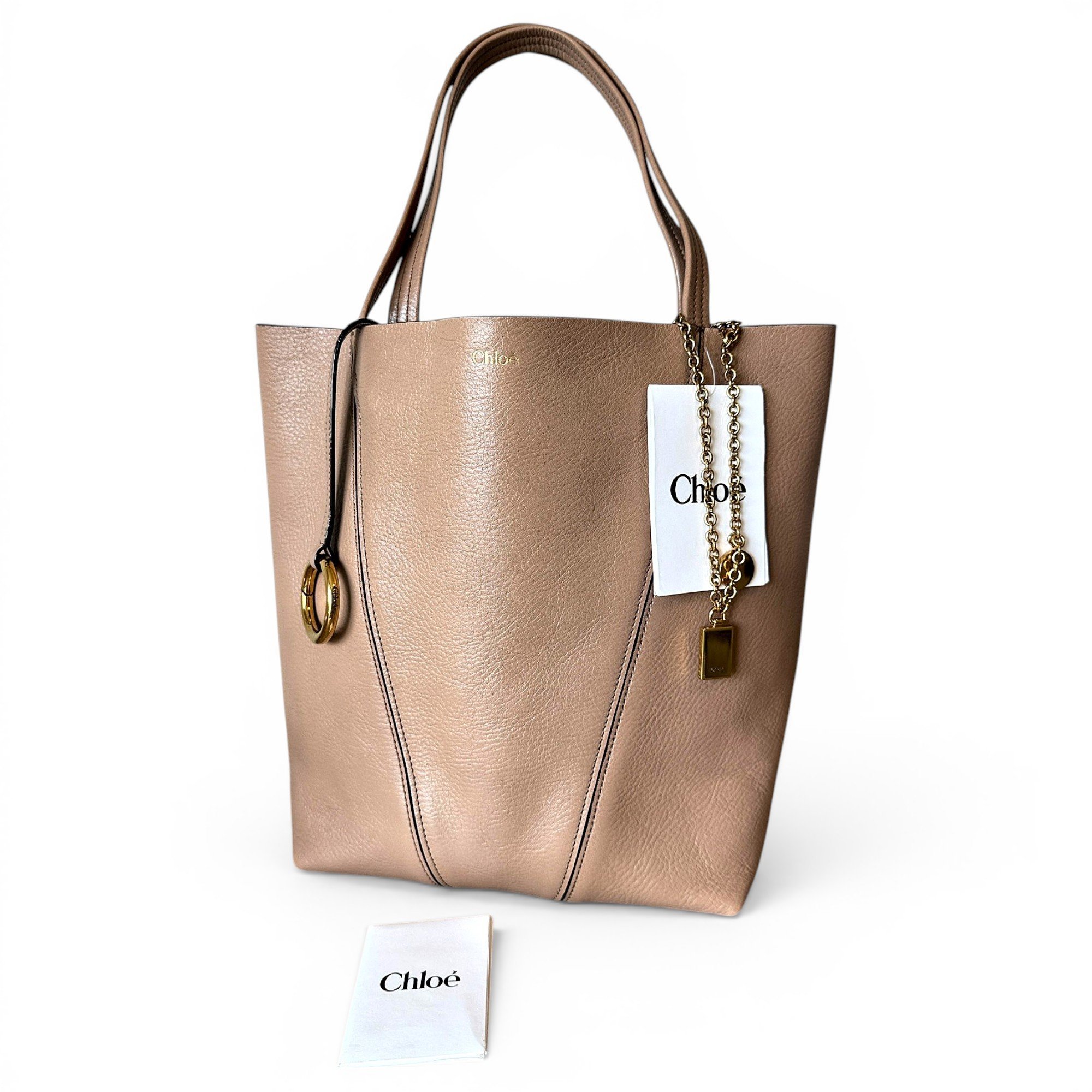 Chloé Spin leather tote