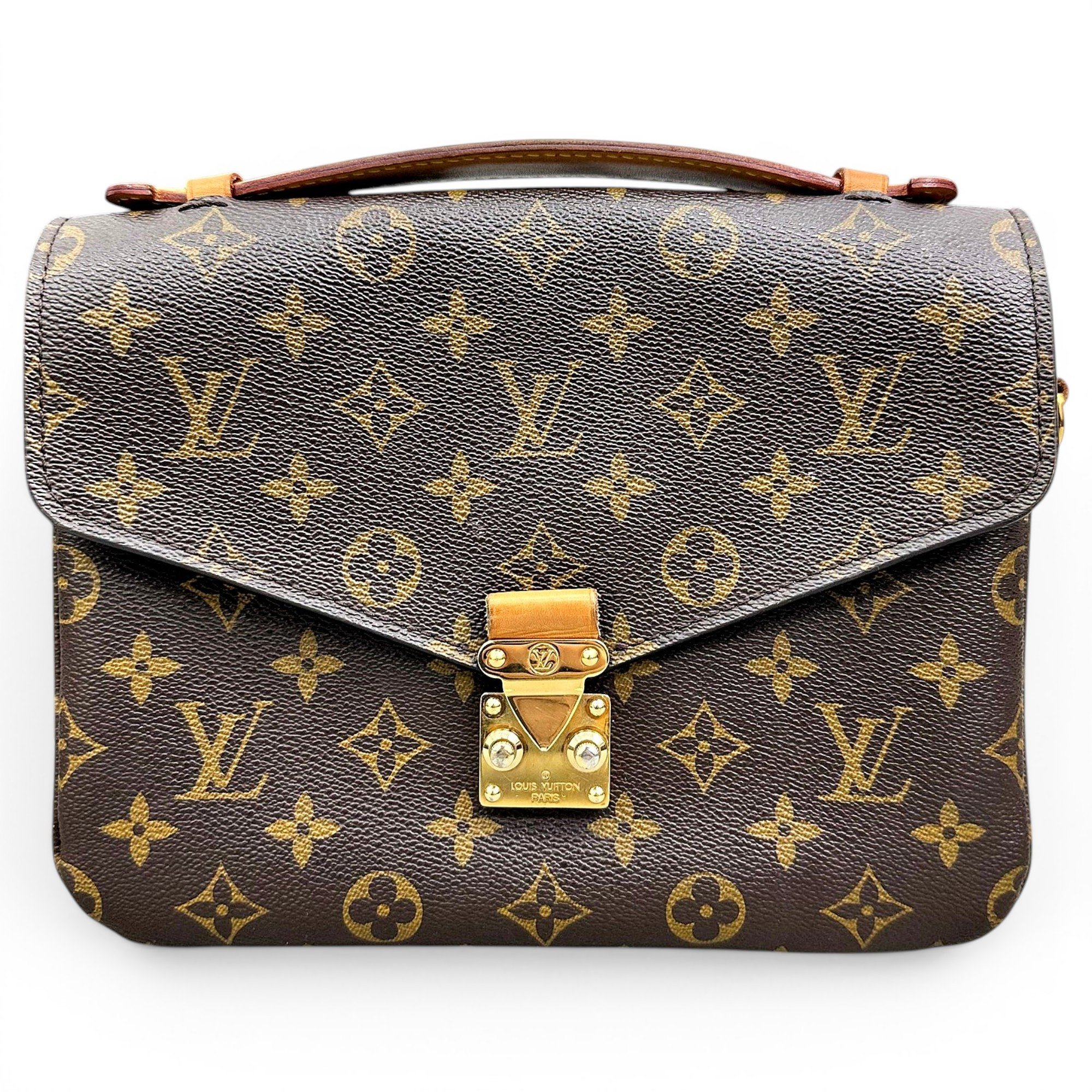 Metis leather handbag