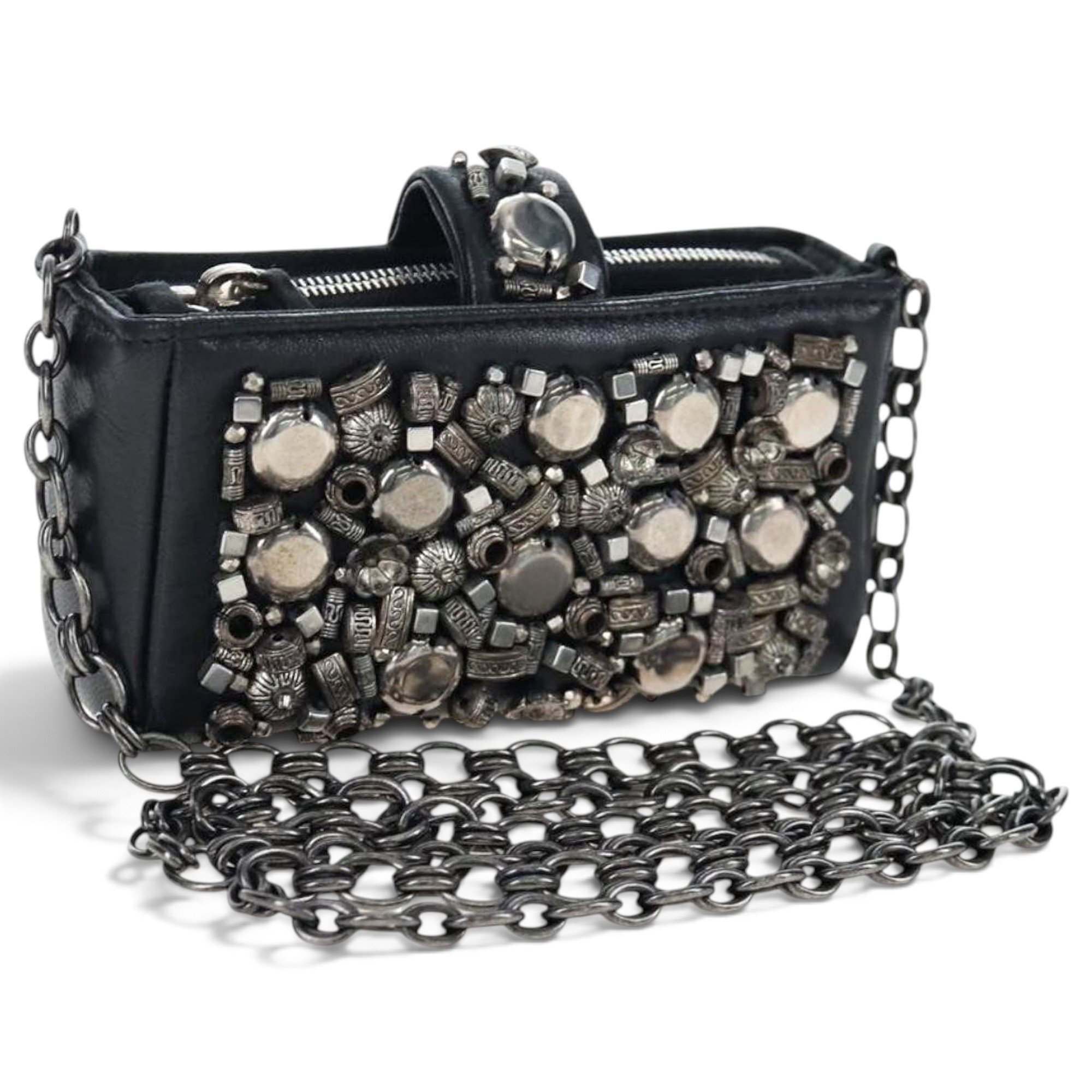 Leather handbag