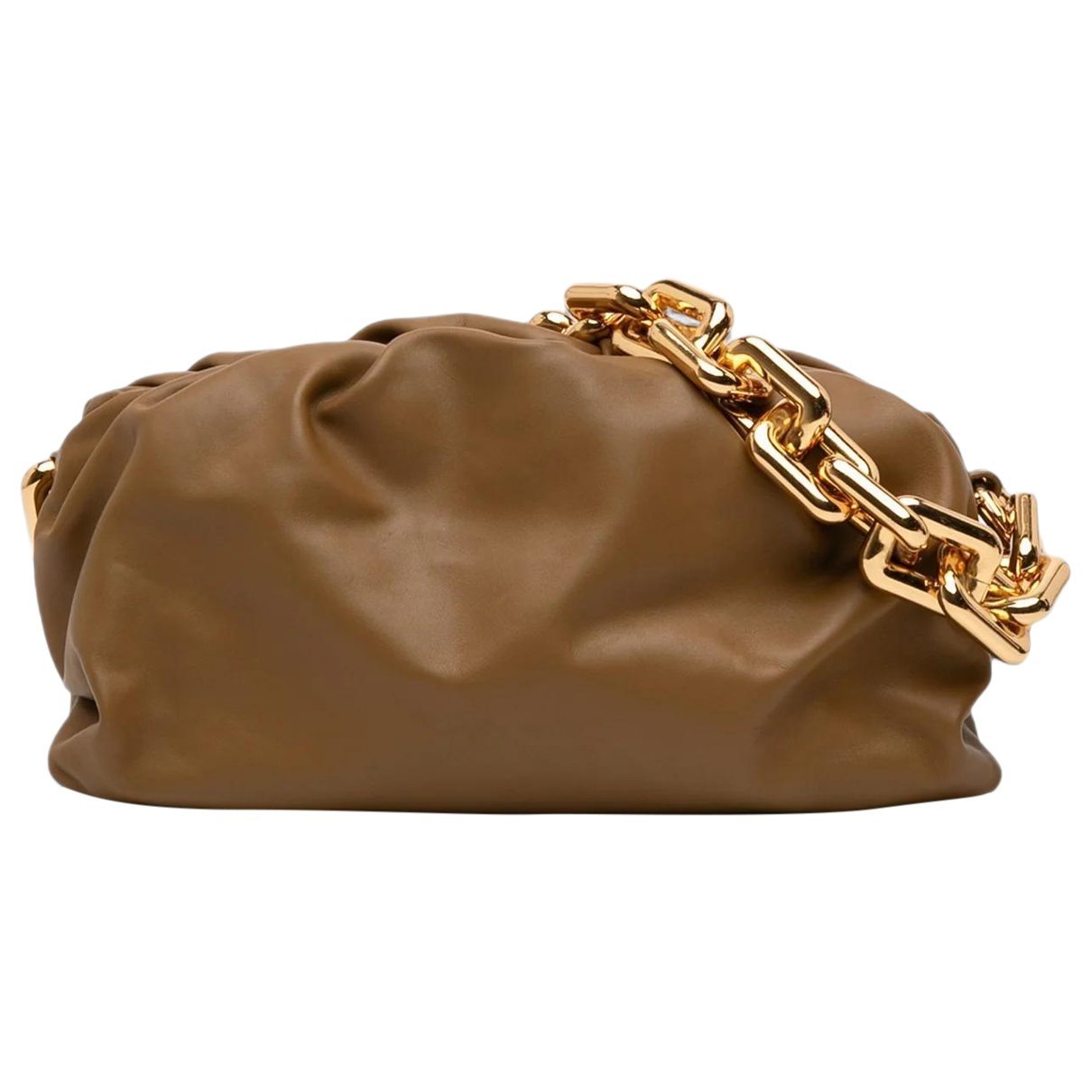 Chain Pouch leather handbag