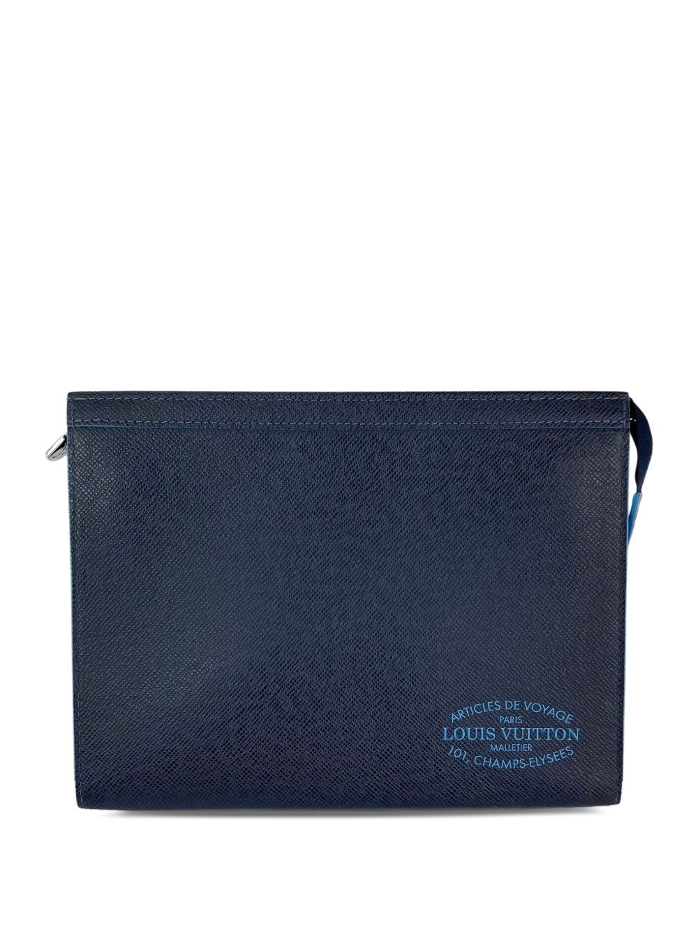 MM Taiga leather pochette
