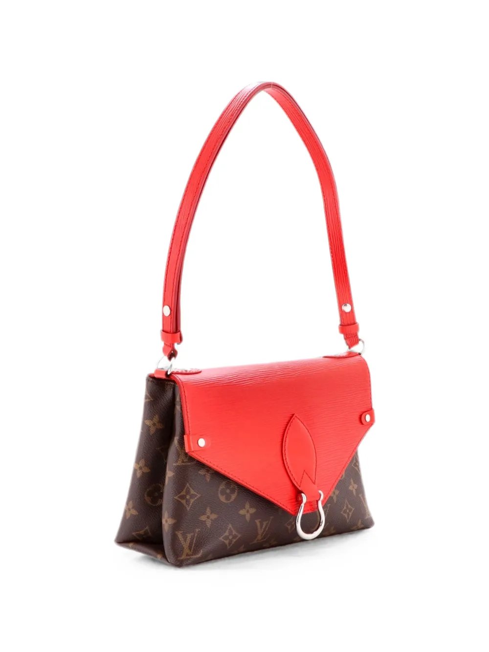 Saint Michel Handbag Monogram Canvas and Epi Leather shoulder bag
