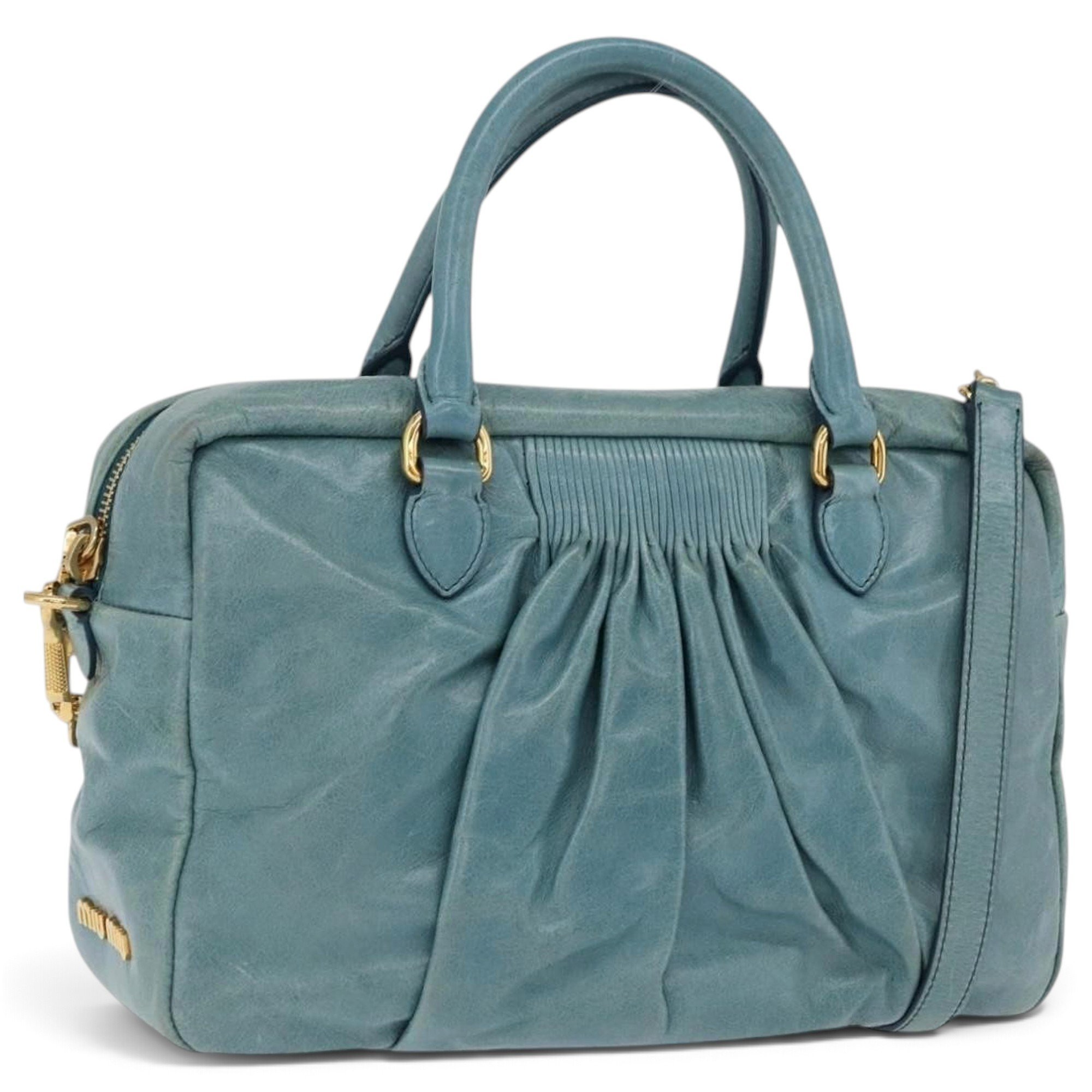 Vitello leather handbag