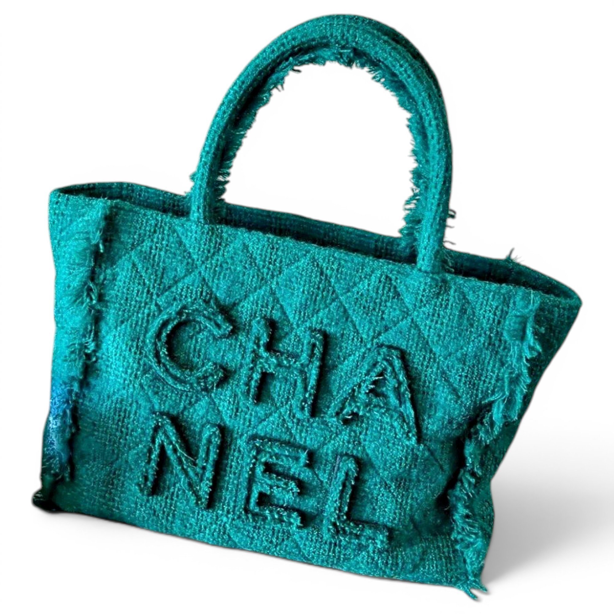 Deauville tweed tote
