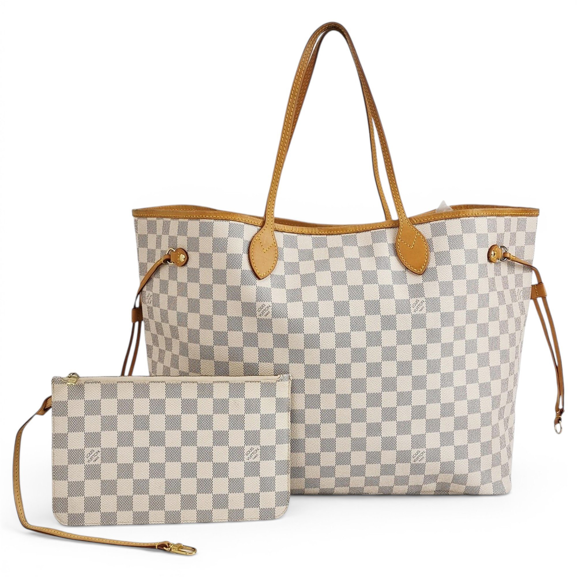 Neverfull leather handbag
