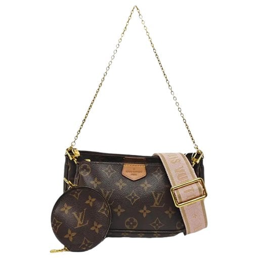 Maxi Multi Pochette Accessoires leather crossbody bag
