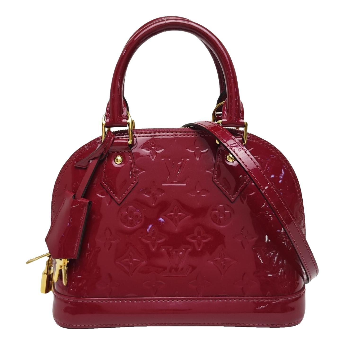 Alma patent leather handbag