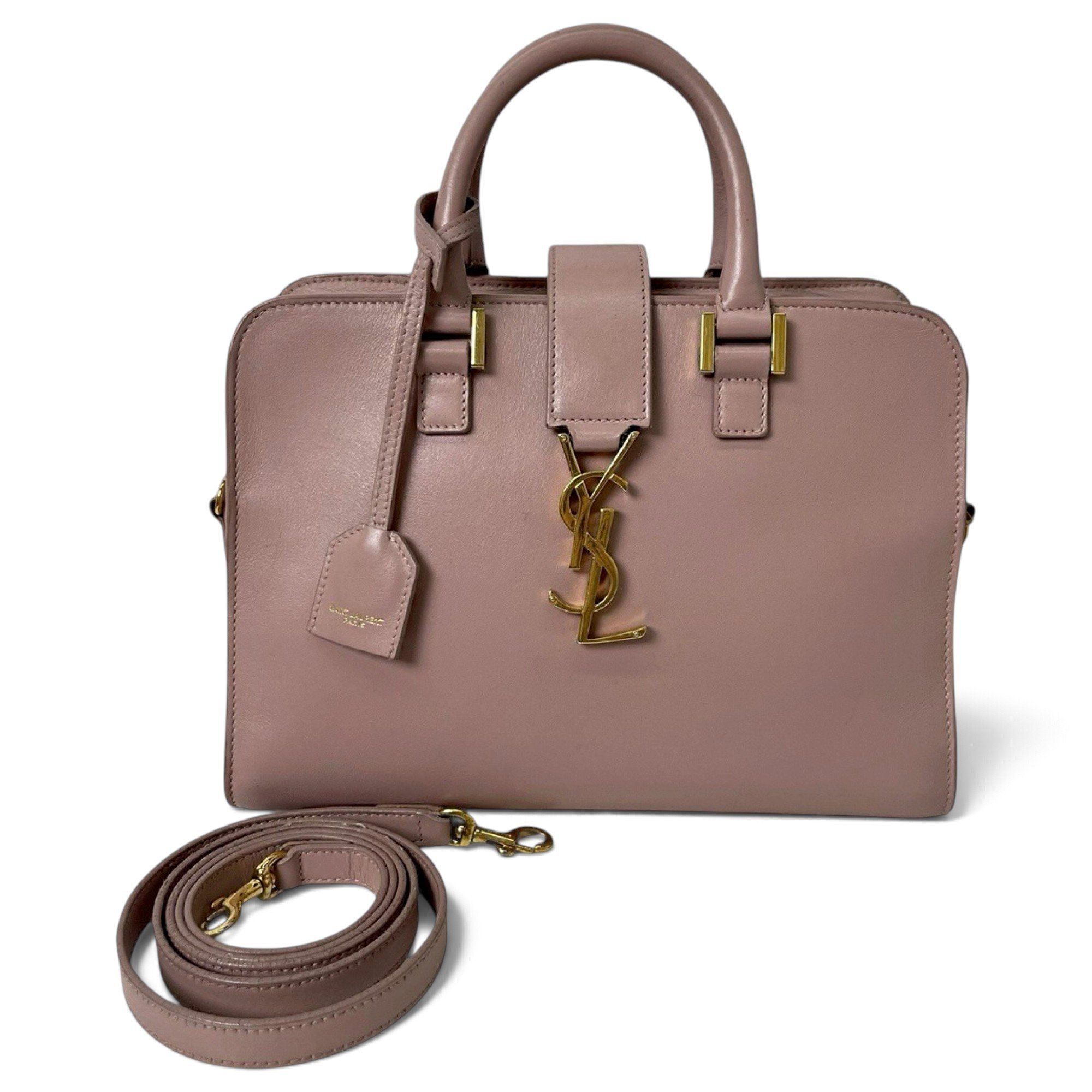 Monogram Cabas leather handbag