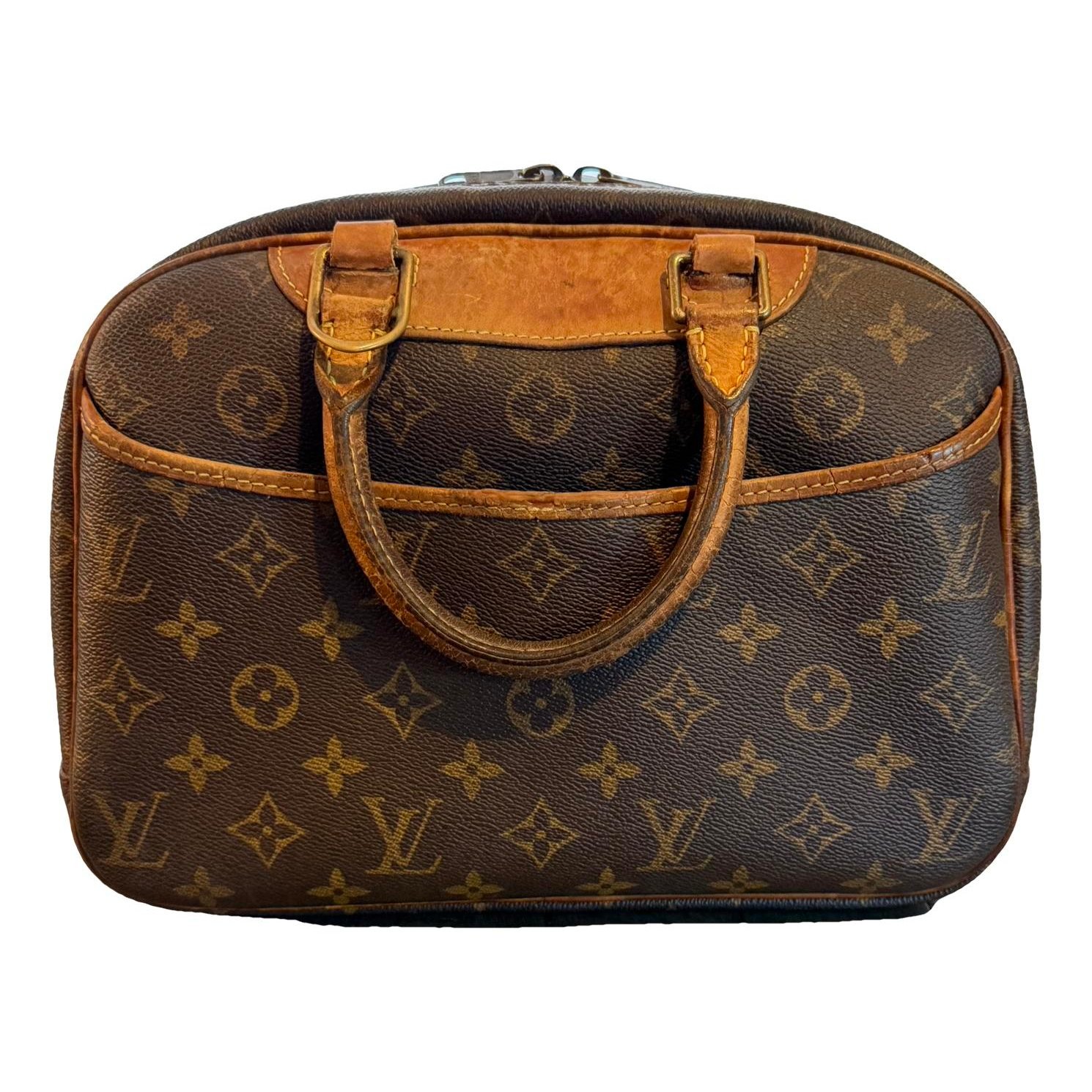 Deauville patent leather handbag