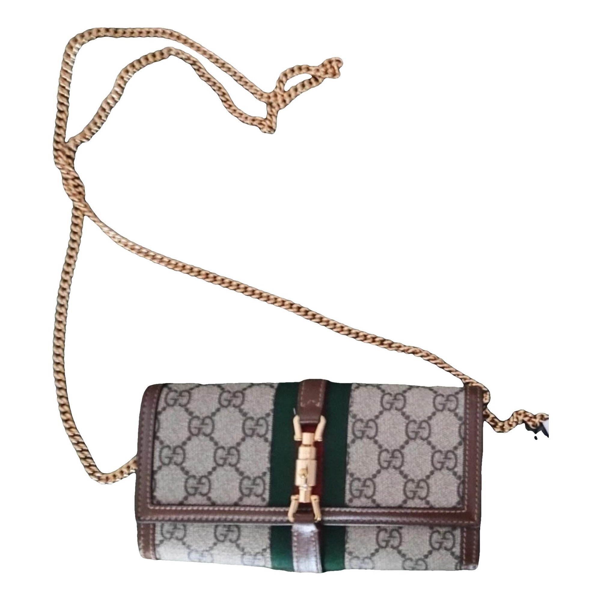 Jackie leather clutch bag