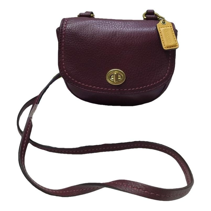 Leather crossbody bag
