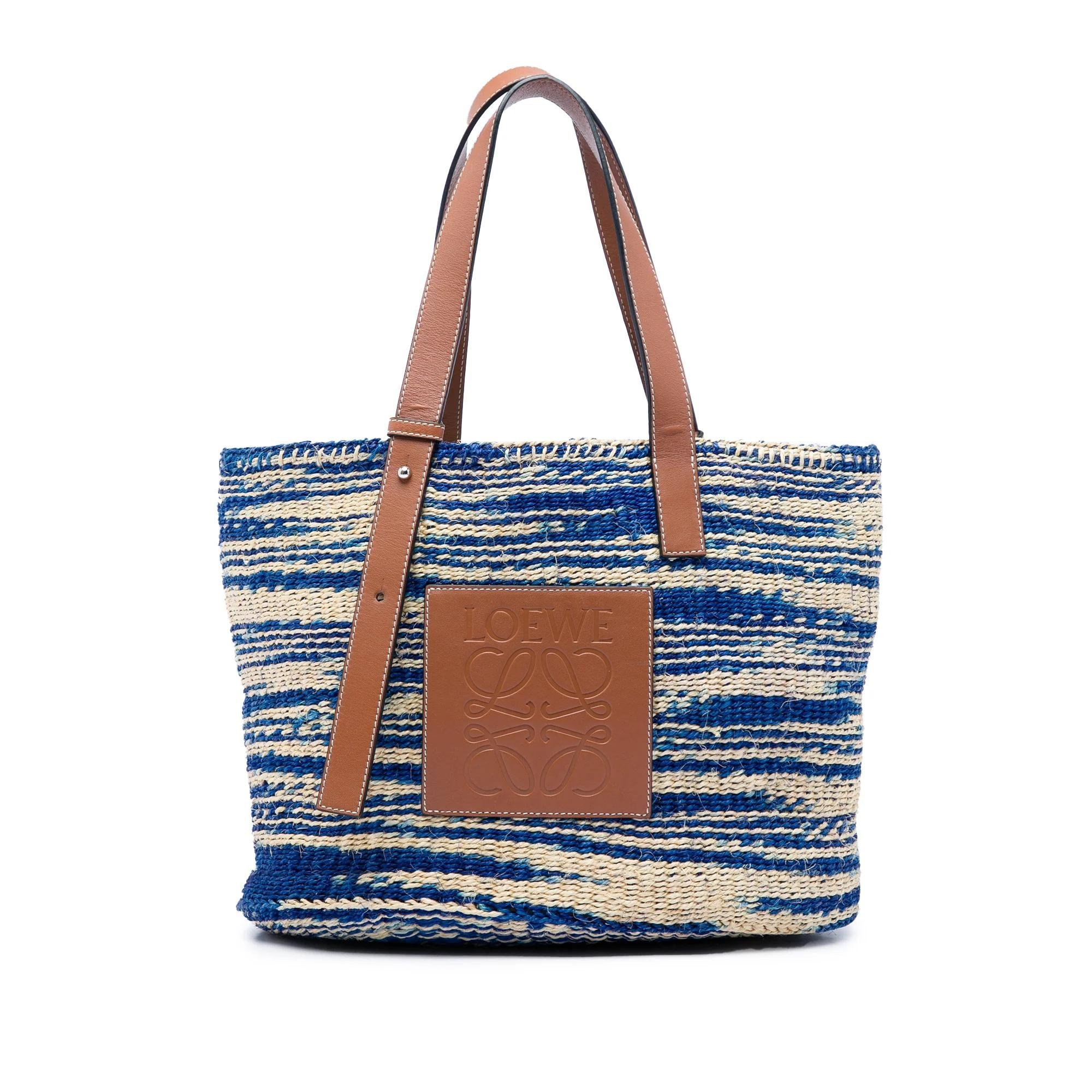 Anagram leather tote
