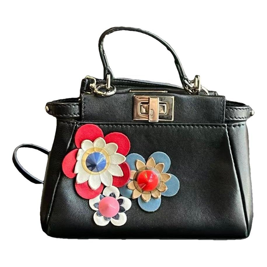 Peekaboo leather handbag
