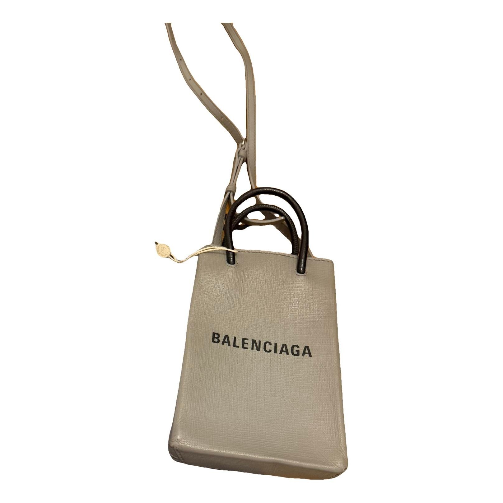 Shopping Phone Holder leather crossbody bag