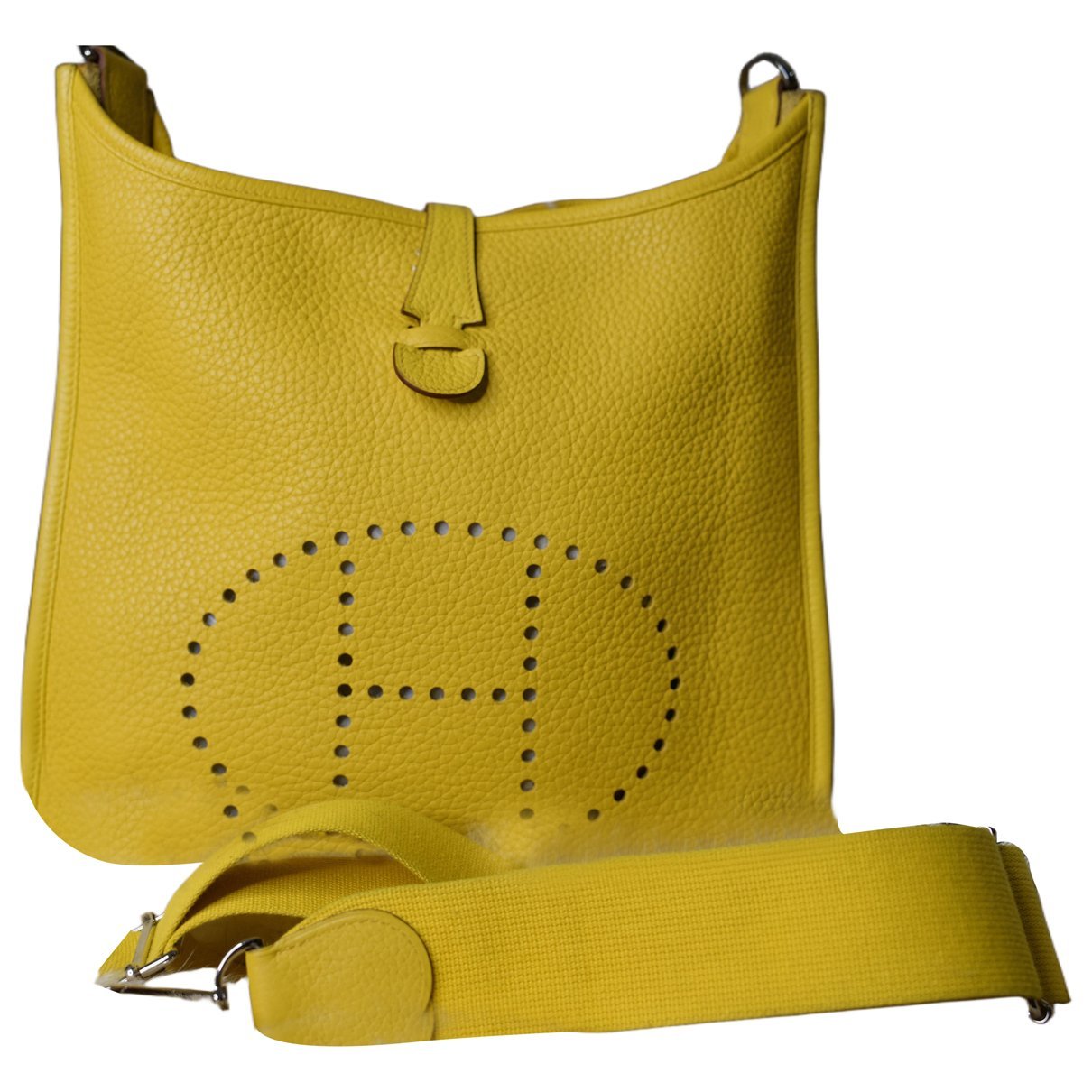 Hermes Evelyne leather crossbody bag