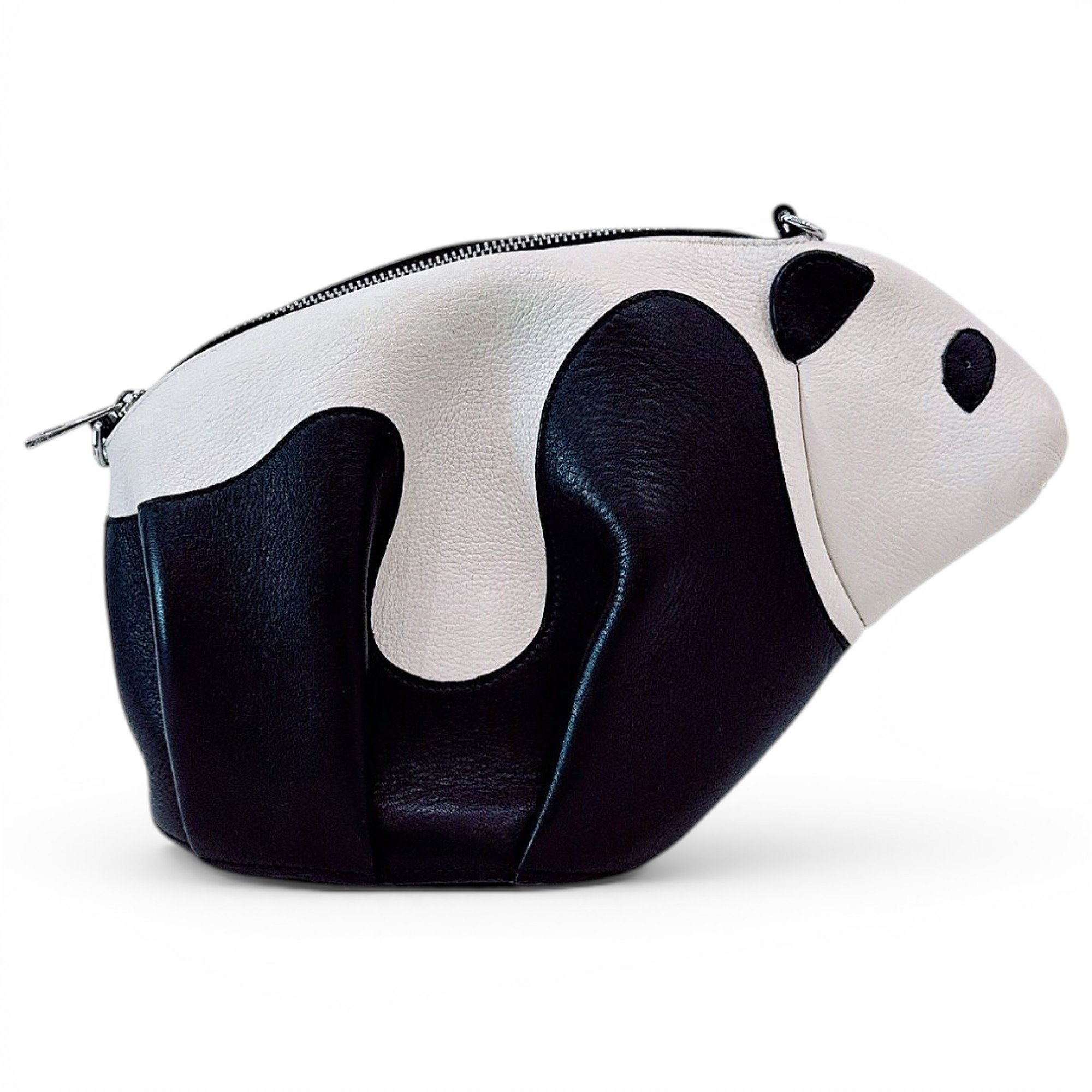 Animals leather crossbody bag