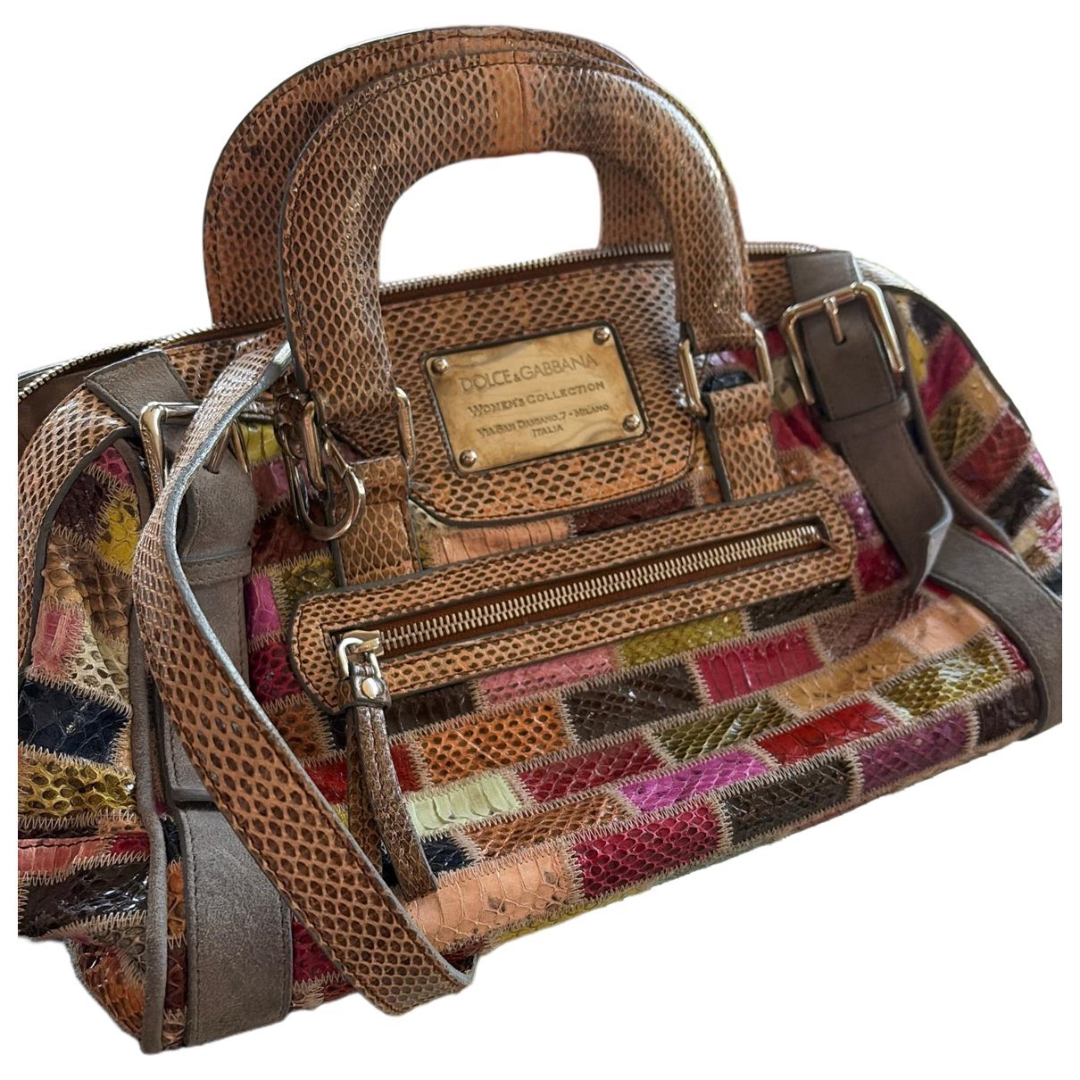 Leather handbag