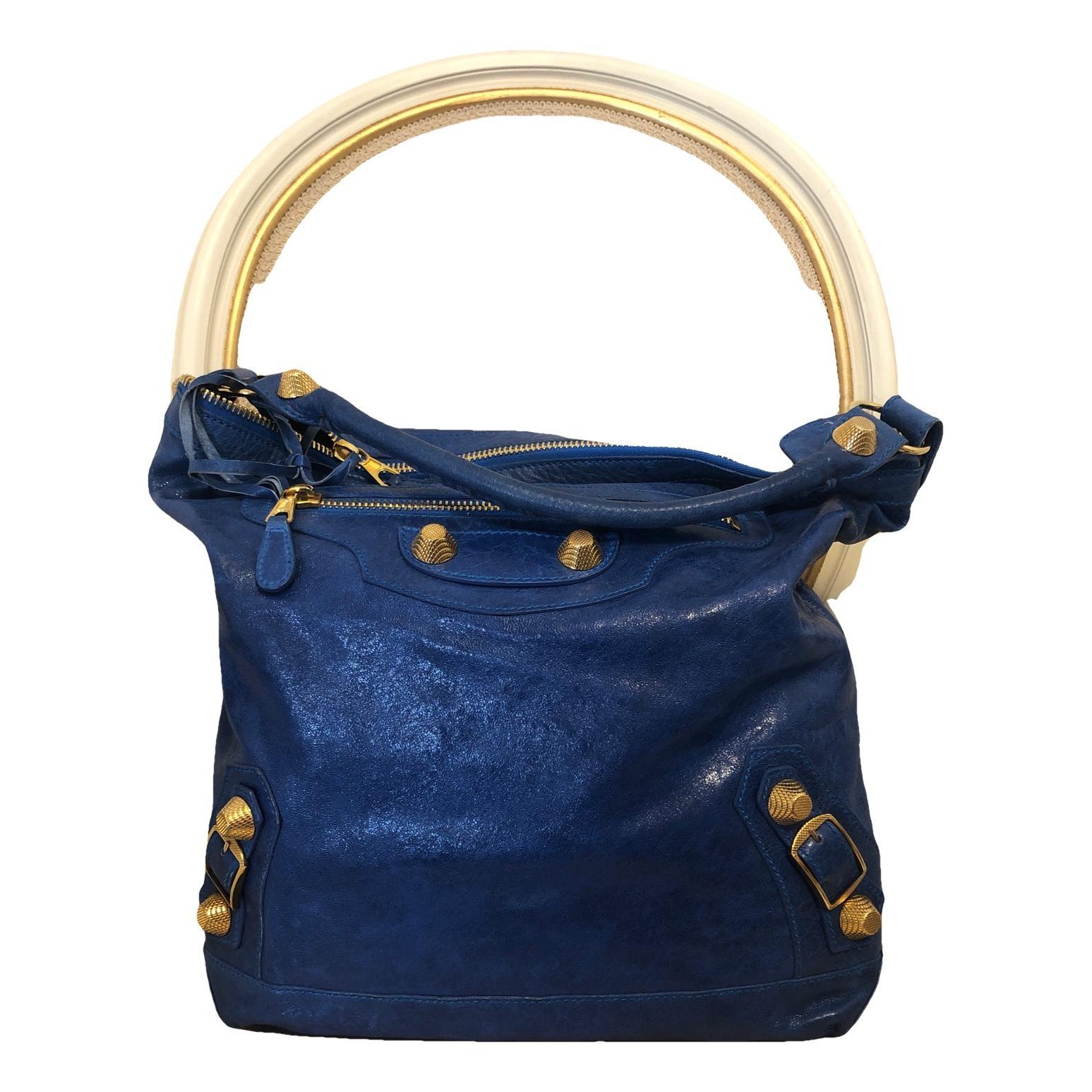 Day leather handbag