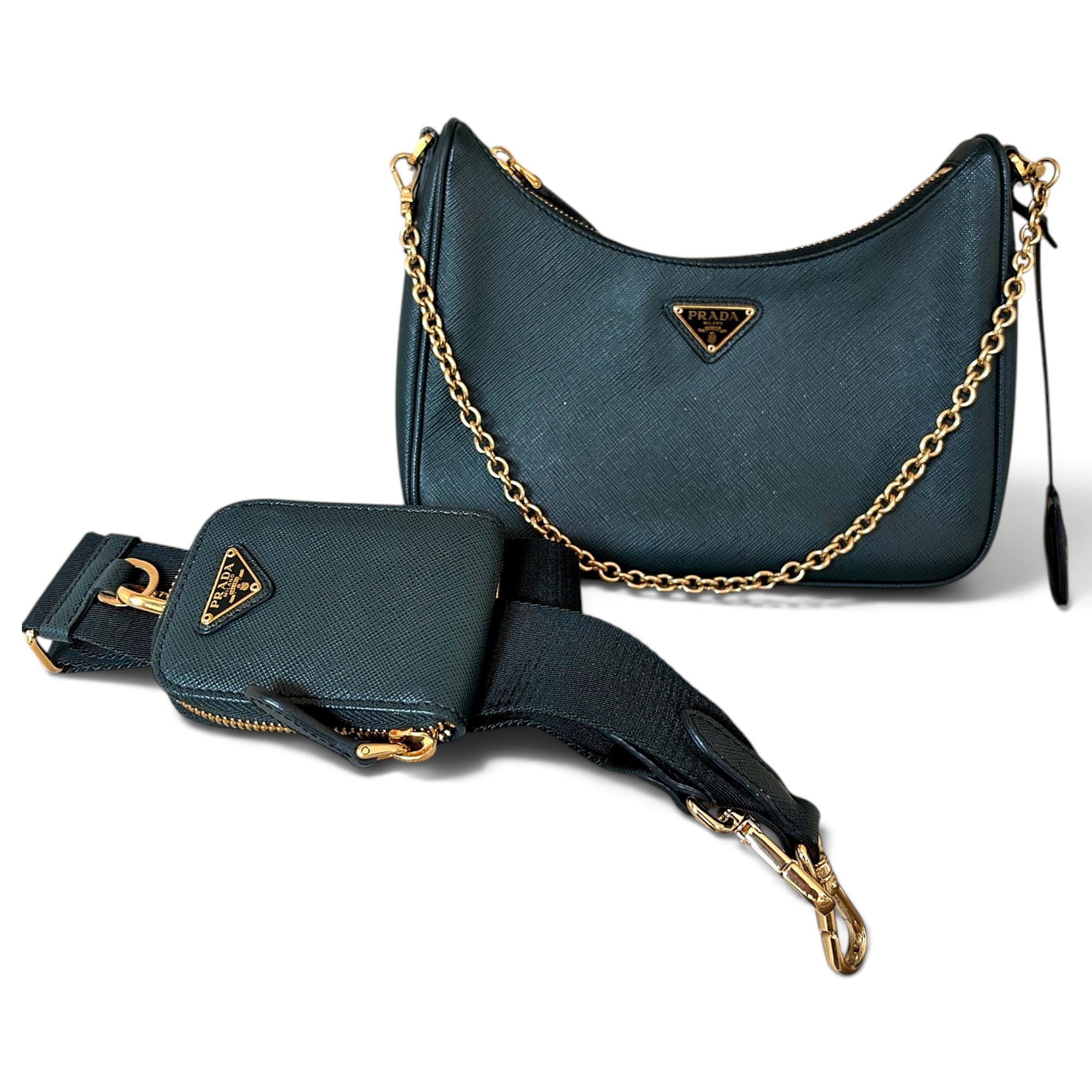 Re-Edition 2005 leather handbag