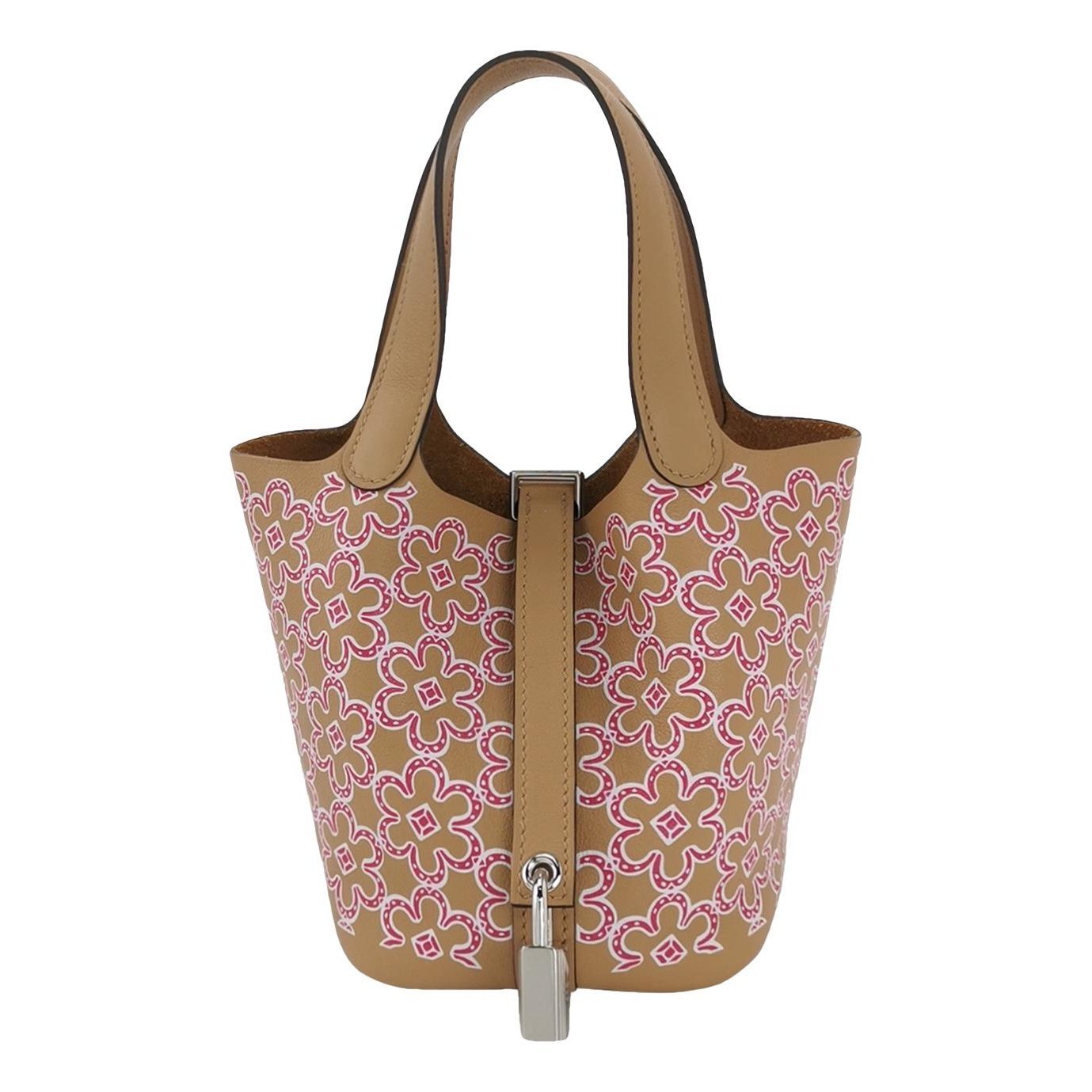 Hermes Picotin leather handbag