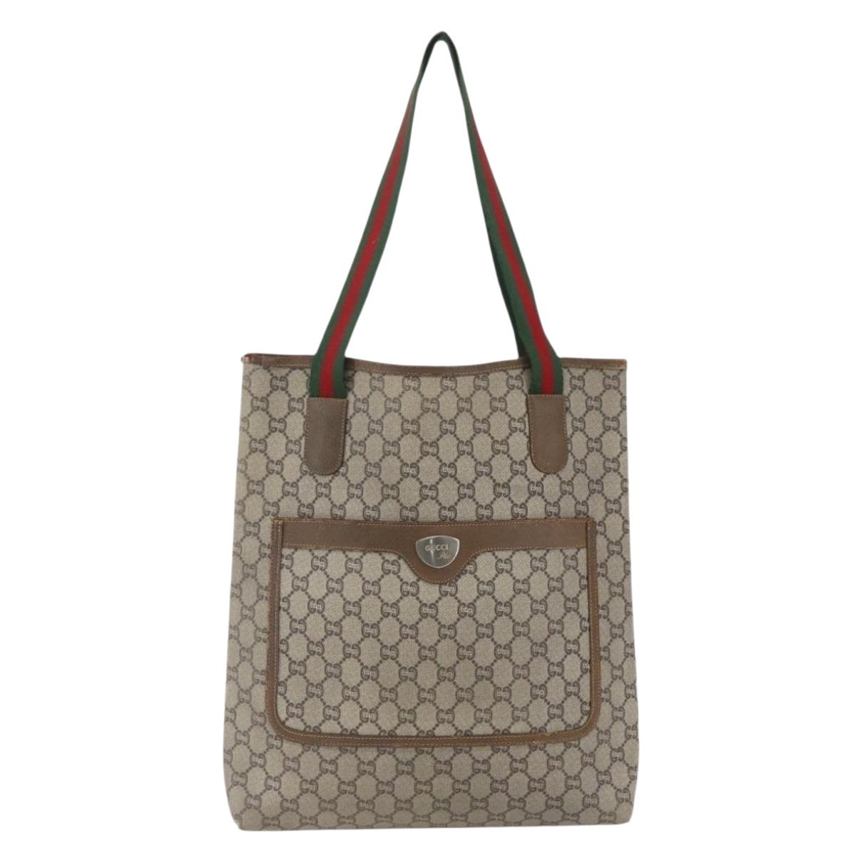 Leather tote