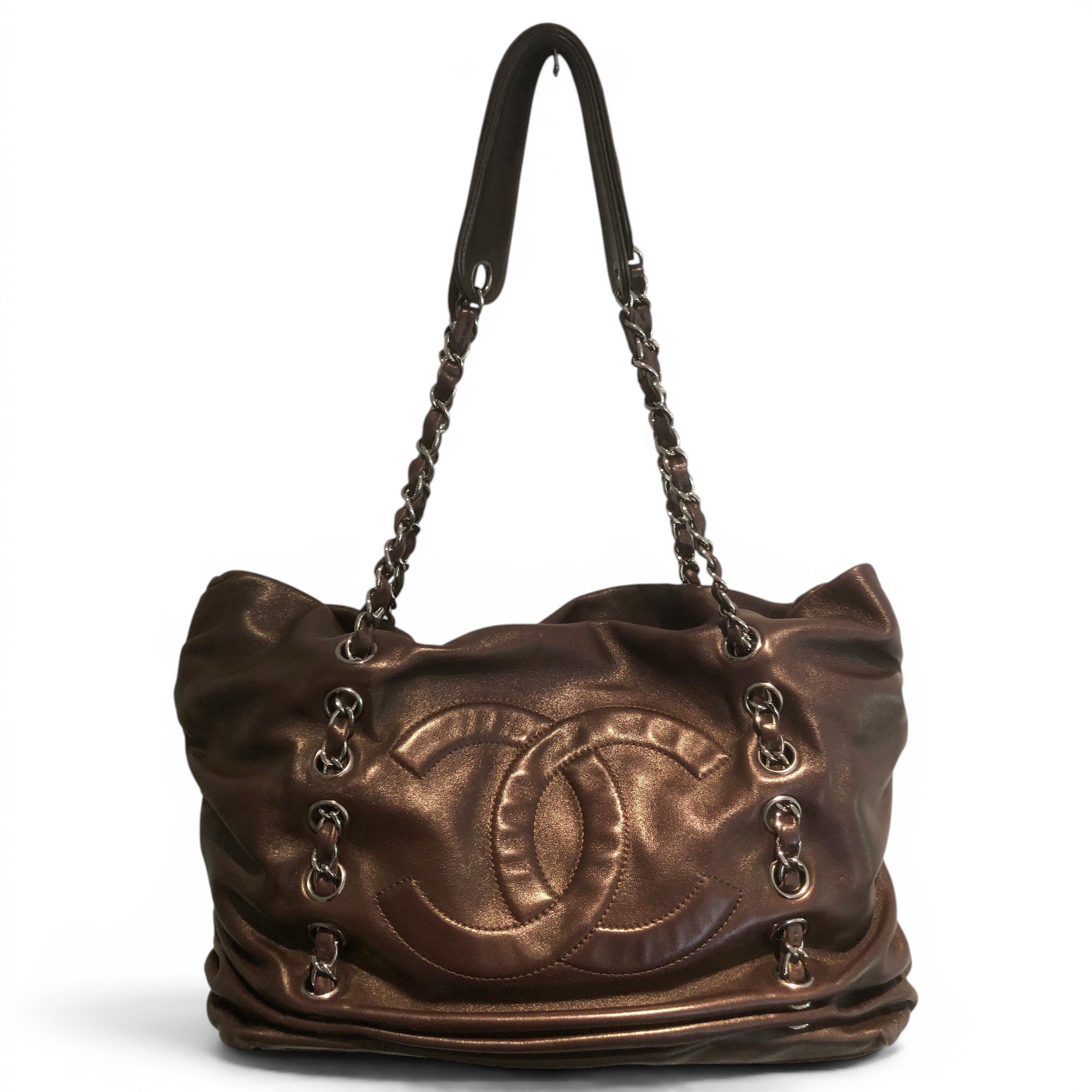 Leather handbag