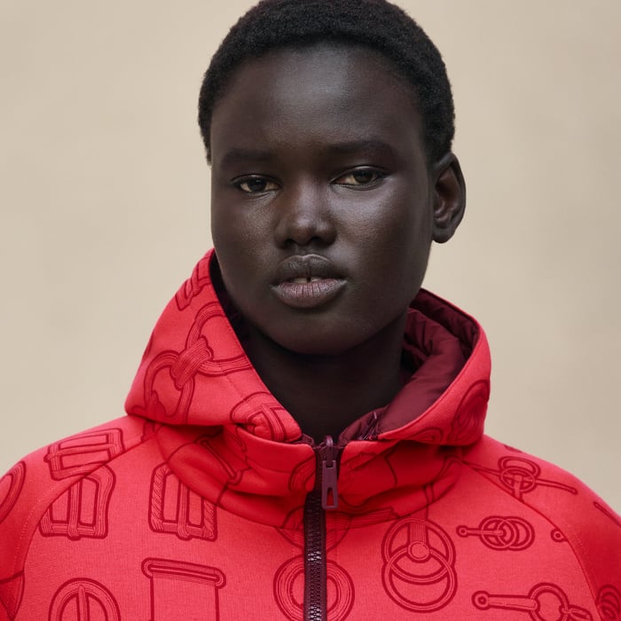 Rose Pivoine "Cahier Du Colporteur" Reversible Jacket
