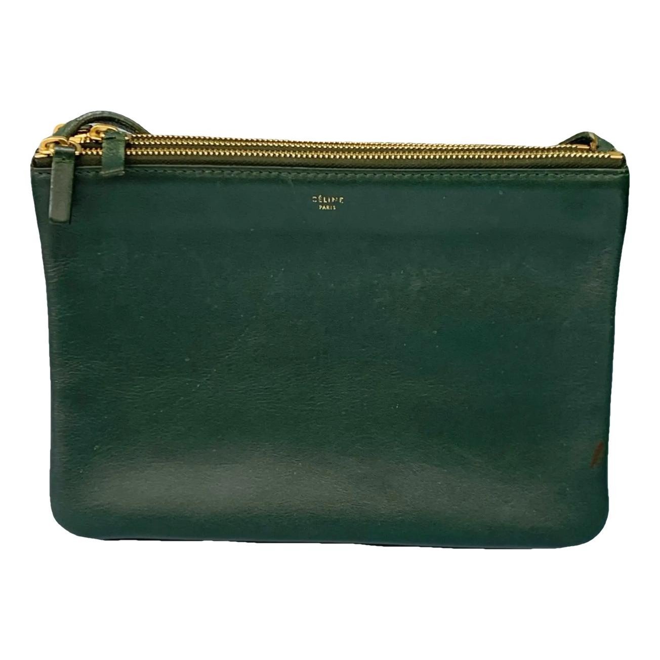 Trio leather crossbody bag