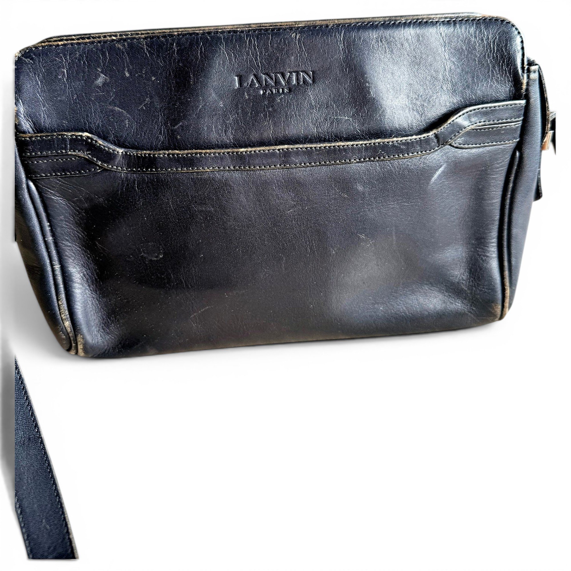 Leather crossbody bag