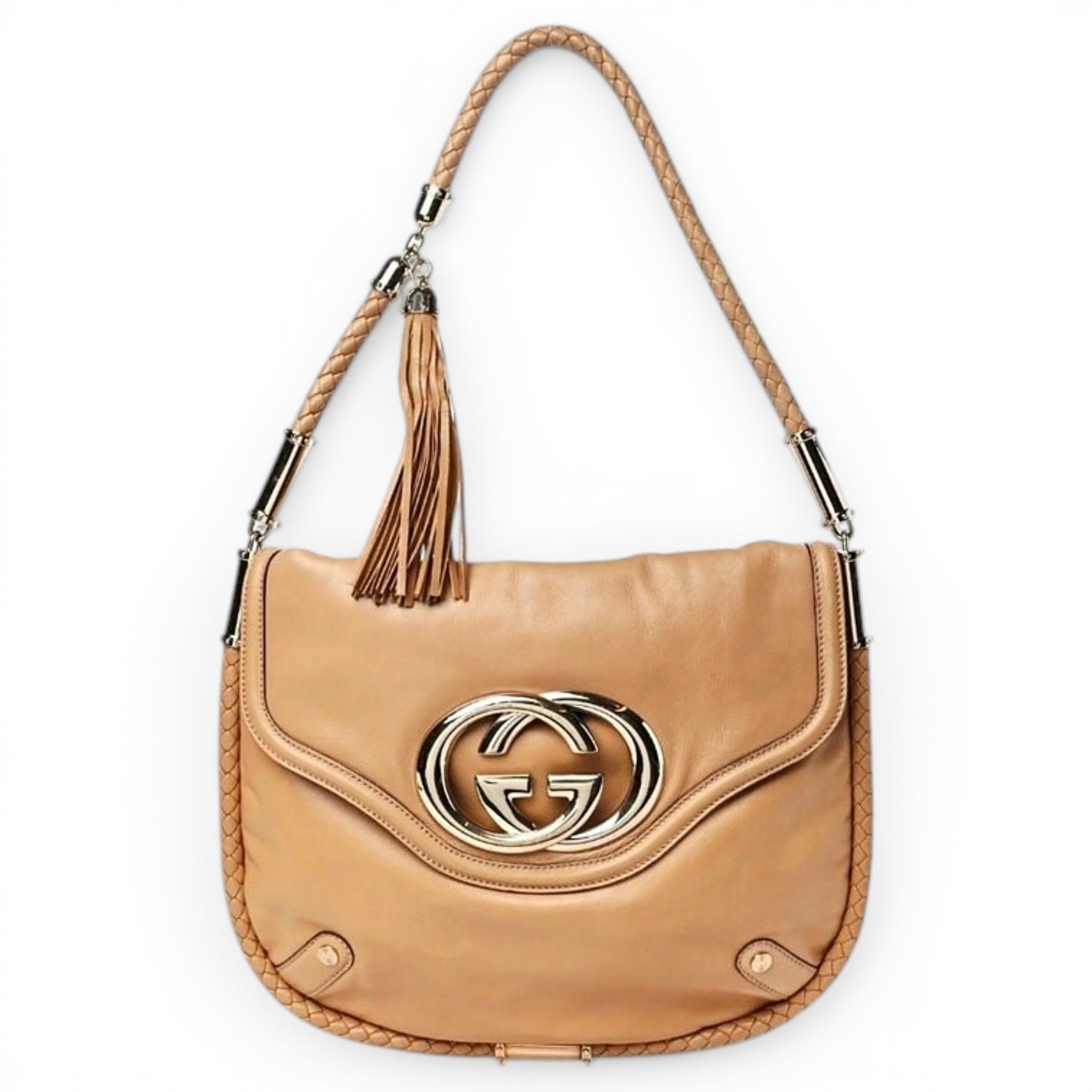Britt leather handbag